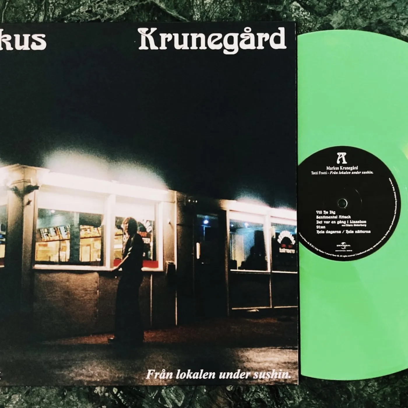 Markus Krunegård Tutti Frutti LP - Grön vinyl