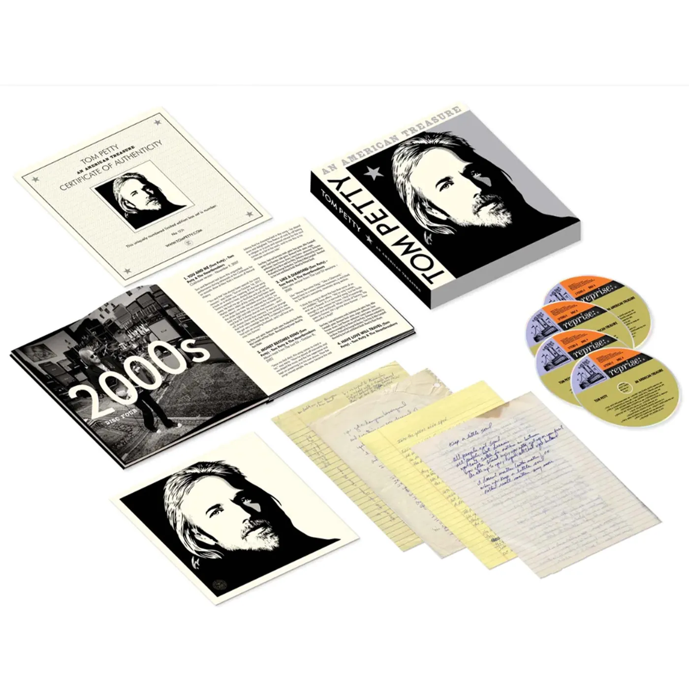 Tom Petty An American Treasure 4 CD Boxset