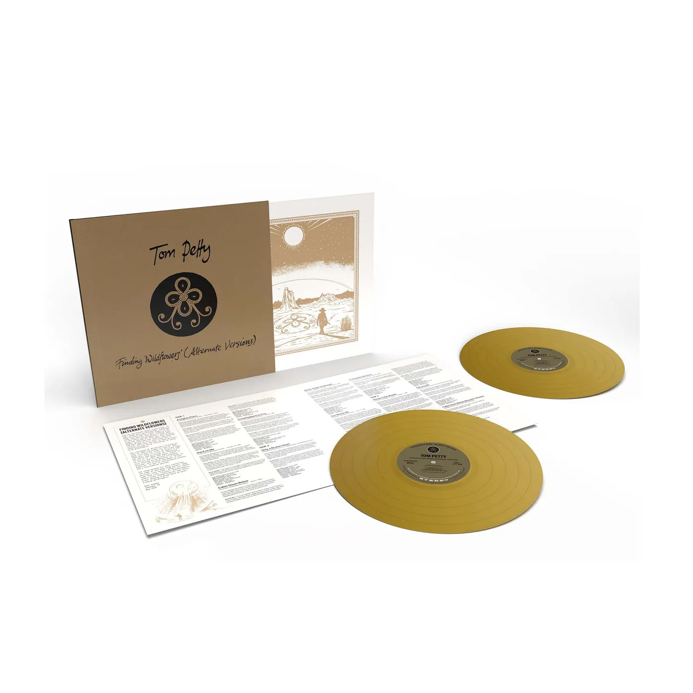 Tom Petty Finding Wildflowers (Alternate Versions) - Gold Vinyl
