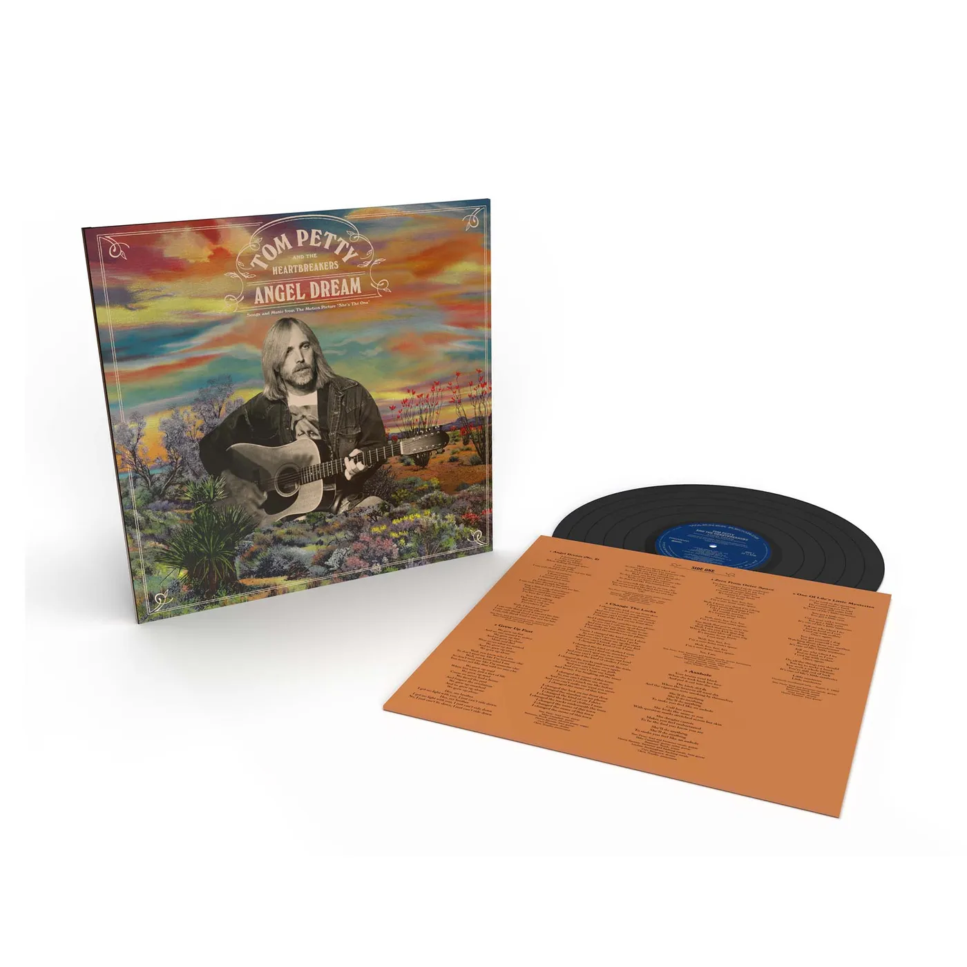 Tom Petty and the Heartbreakers Angel Dream (Songs and Music from the Motion Picture She’s the One) Black Vinyl