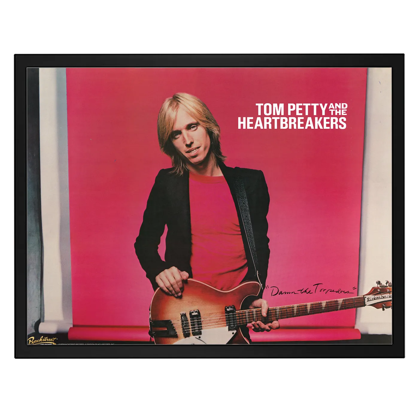 Tom Petty and the Heartbreakers 1979 Damn The Torpedoes Cover Poster