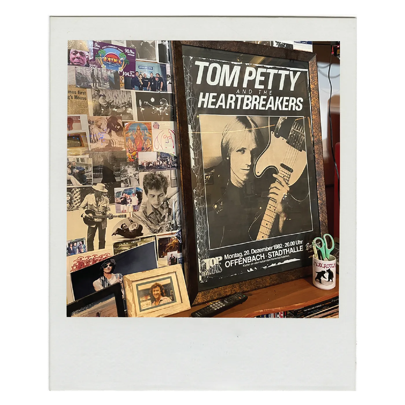Tom Petty and the Heartbreakers 1982 Offenbach Show Poster