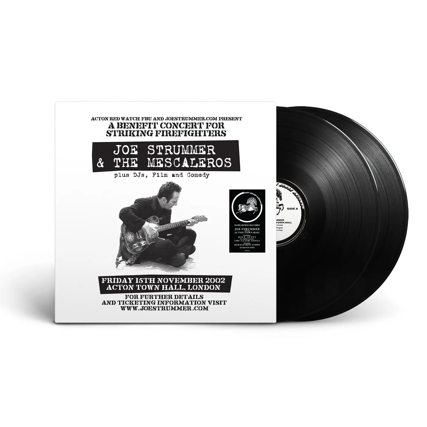 Joe Strummer Live At Acton Town Hall - Black Vinyl 2LP
