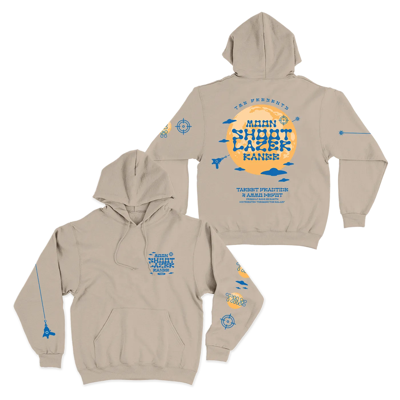 Tiny Meat Gang Moon Shoot Lazer Range Hoodie
