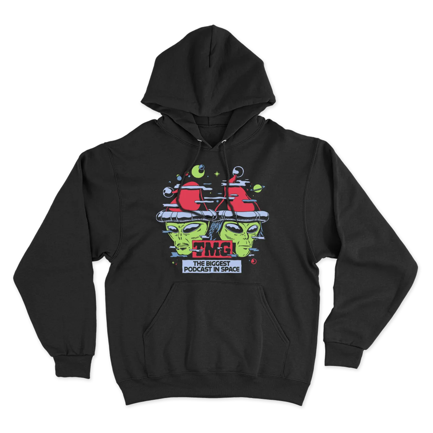 Tiny Meat Gang Biggest Podcast In Space Holiday Hoodie
