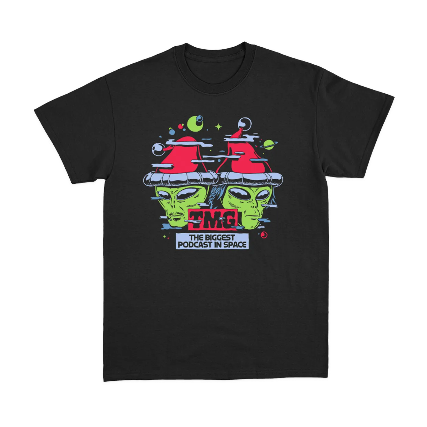 Tiny Meat Gang Biggest Podcast In Space Holiday T-Shirt
