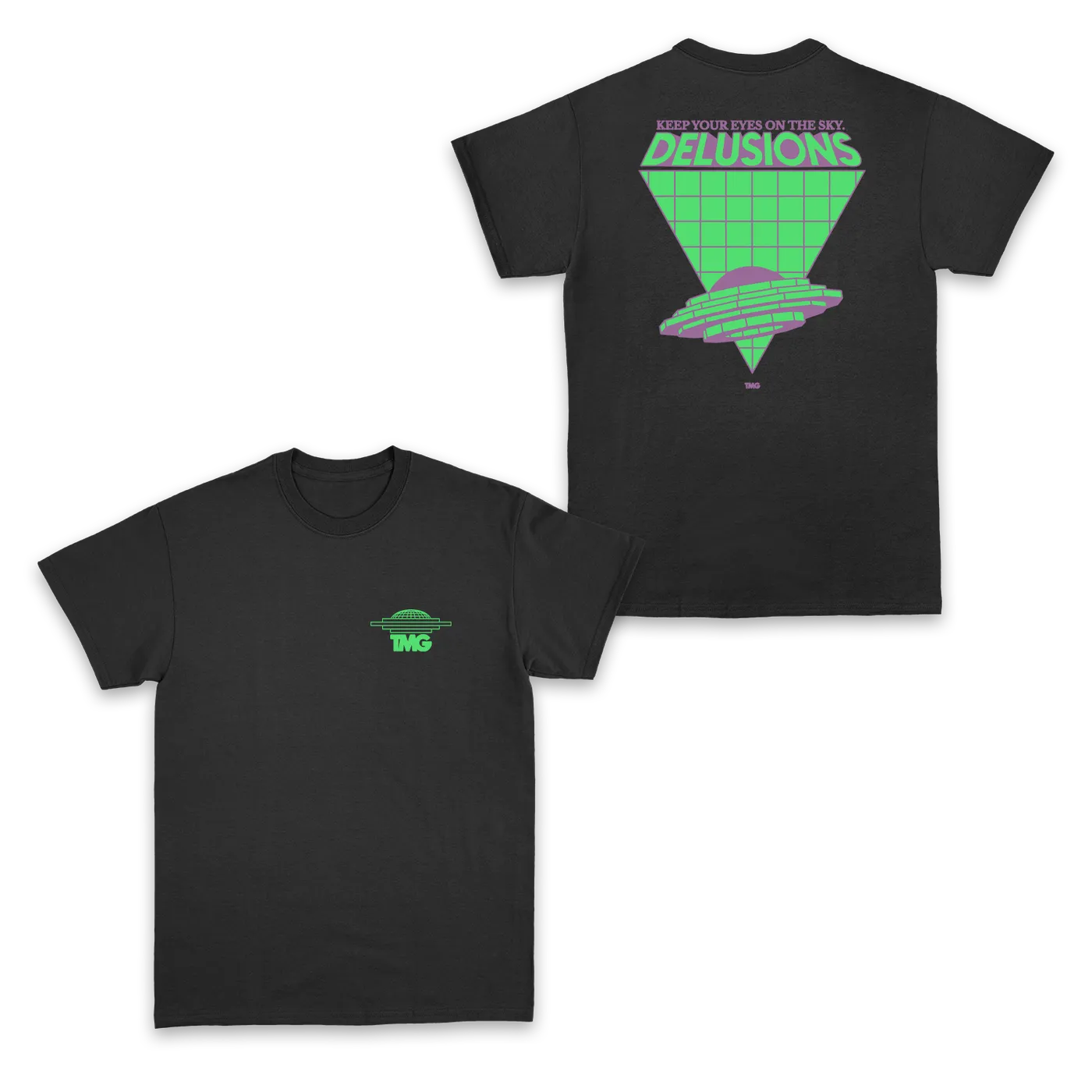 Tiny Meat Gang Delusions Expansion Black T-Shirt