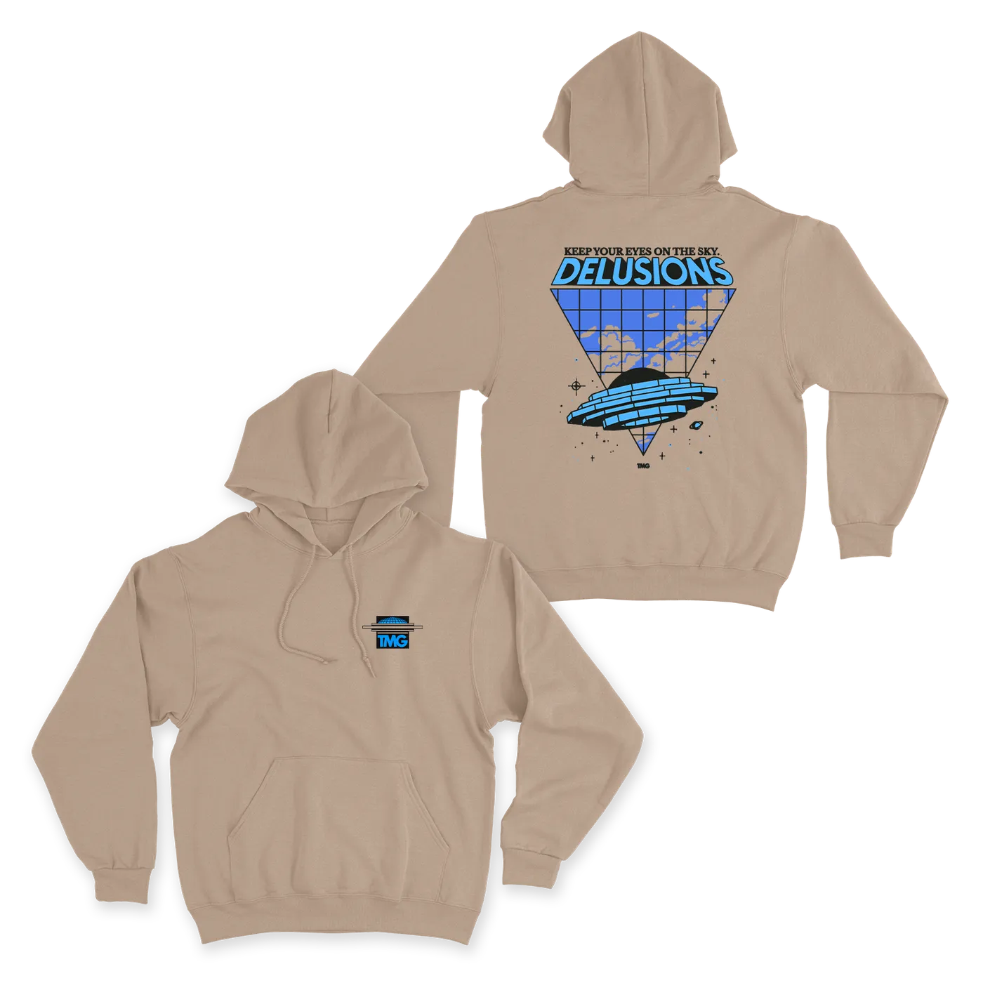 Tiny Meat Gang Delusions Expansion Tan Hoodie
