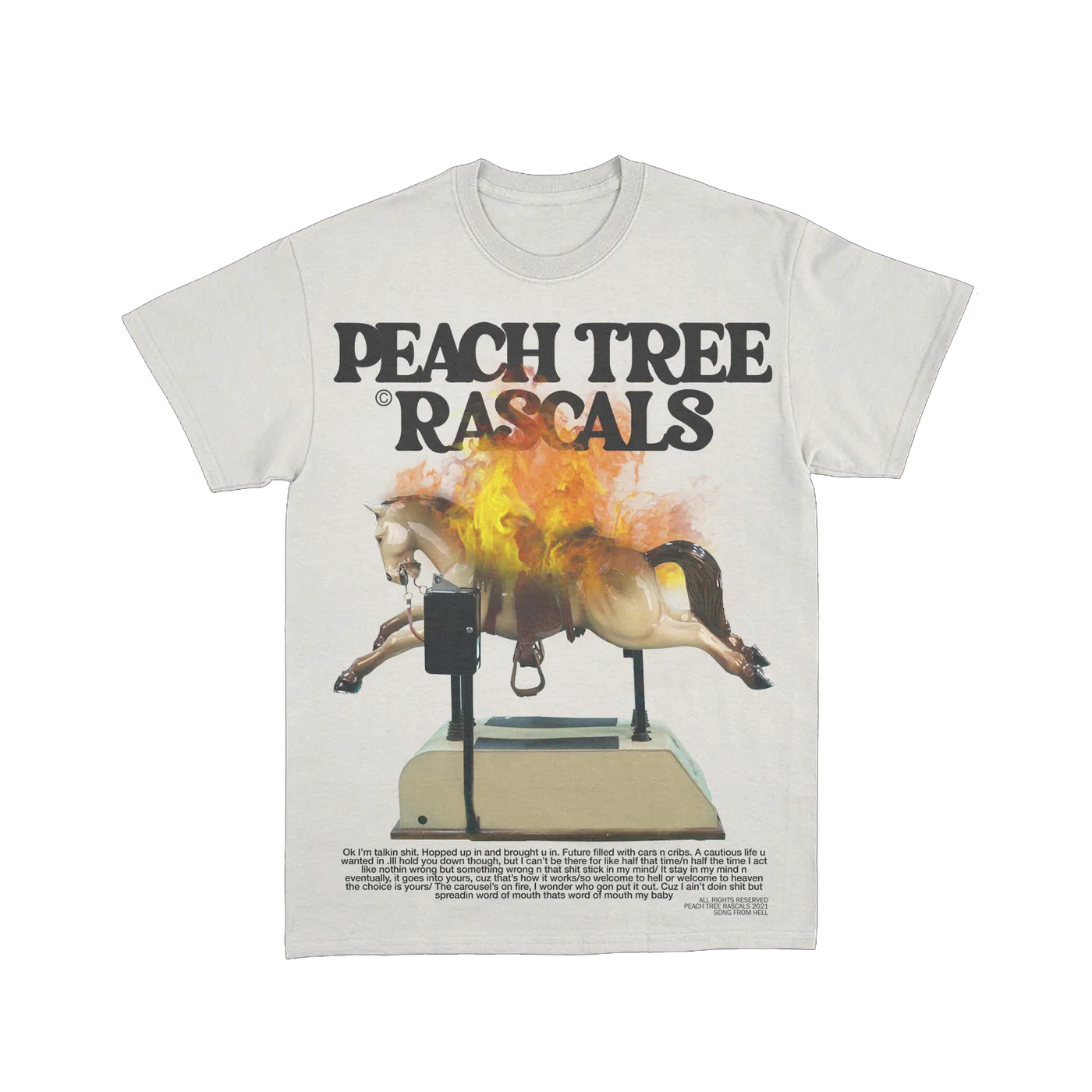 Peach Tree Rascals Song From Hell Tee