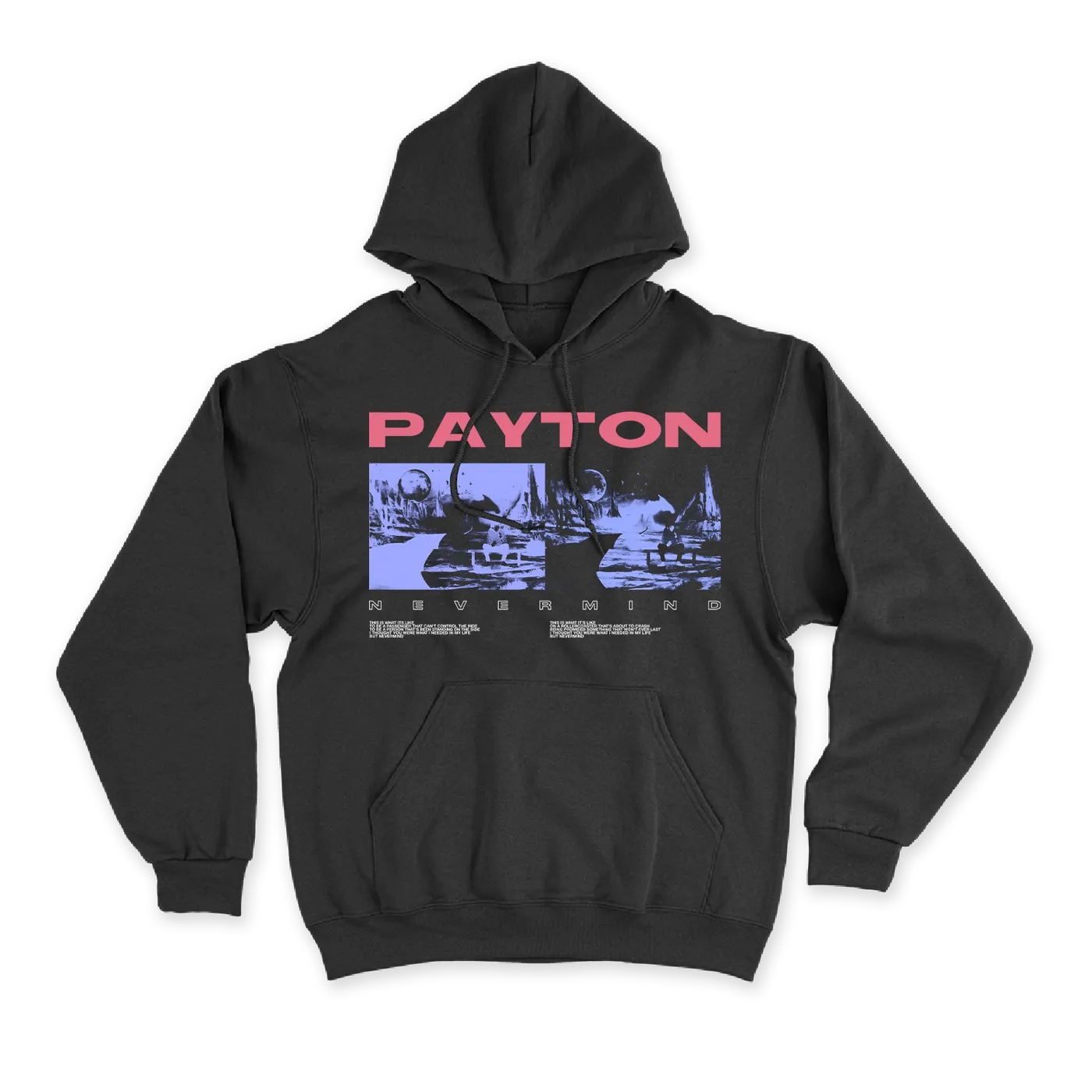 payton Nevermind Black Hoodie