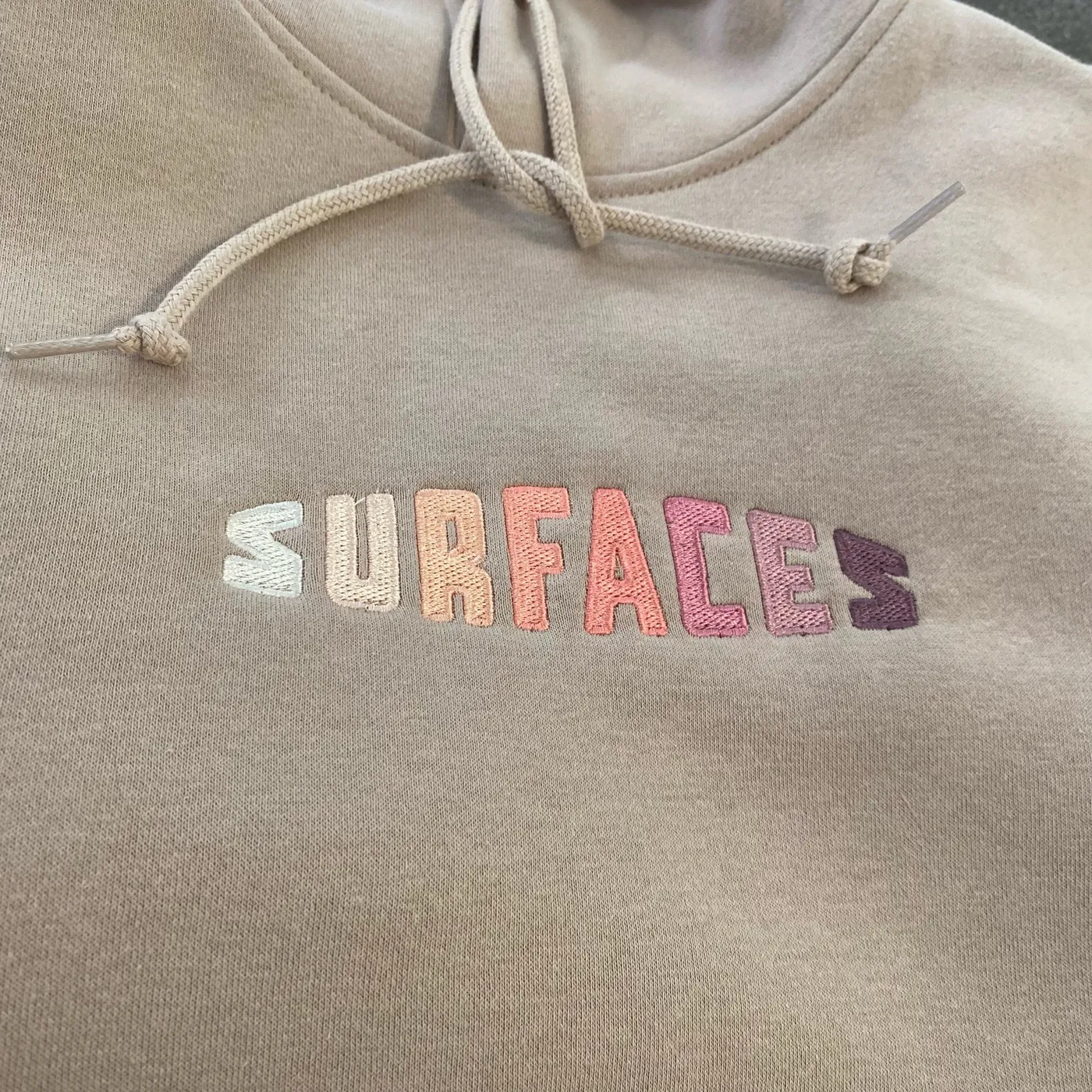 Surfaces Pacifico Gradient Cream Hoodie