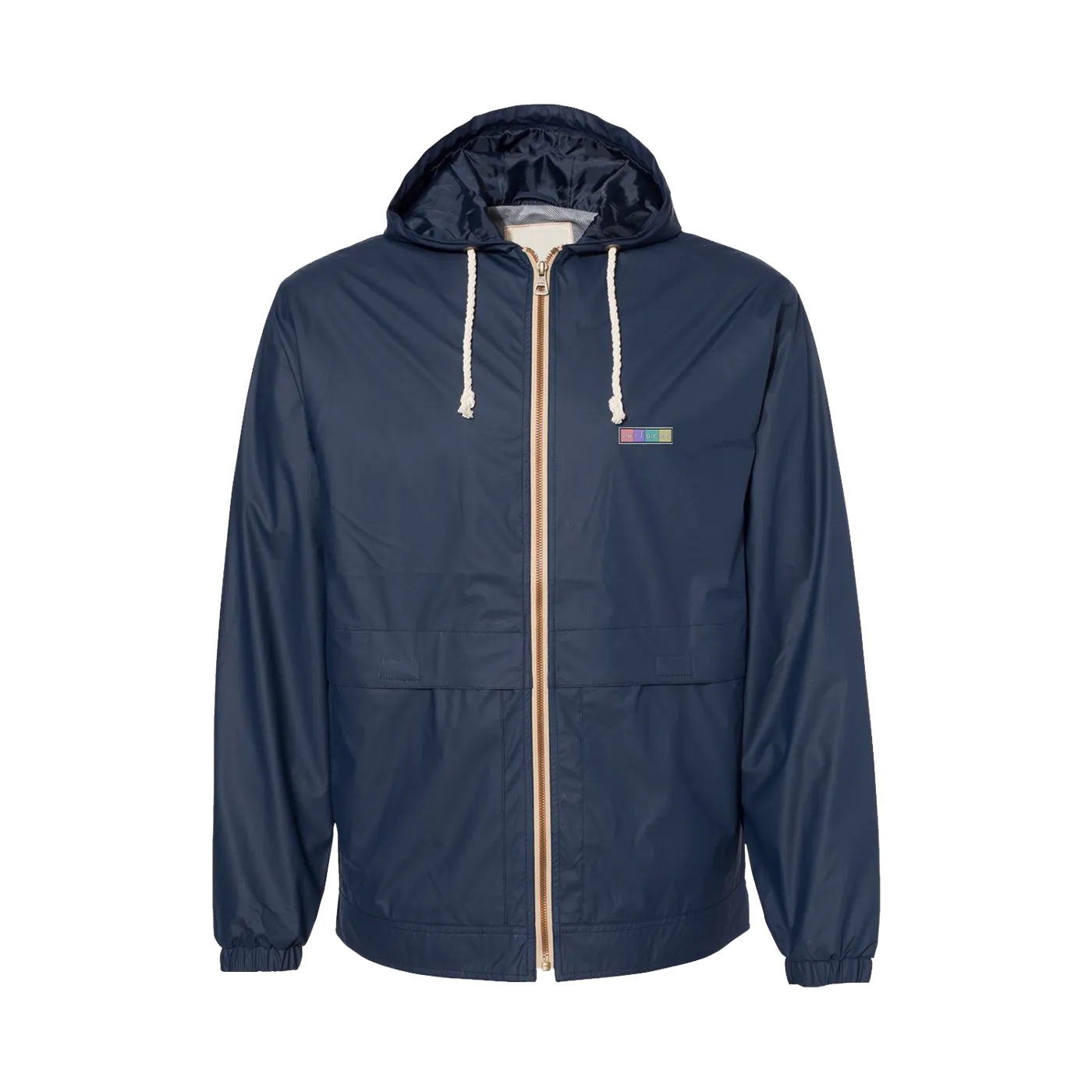 Surfaces Box Logo Patch Rain Jacket