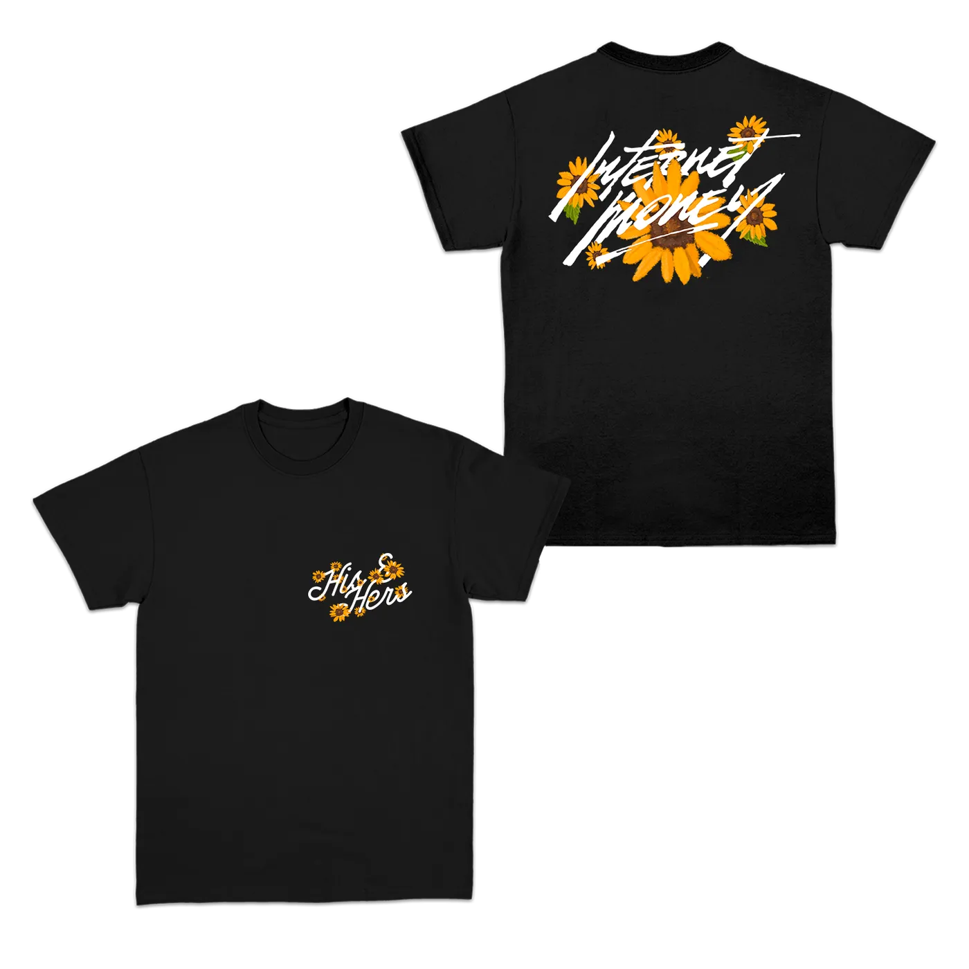 Internet Money His and Hers Black Tee
