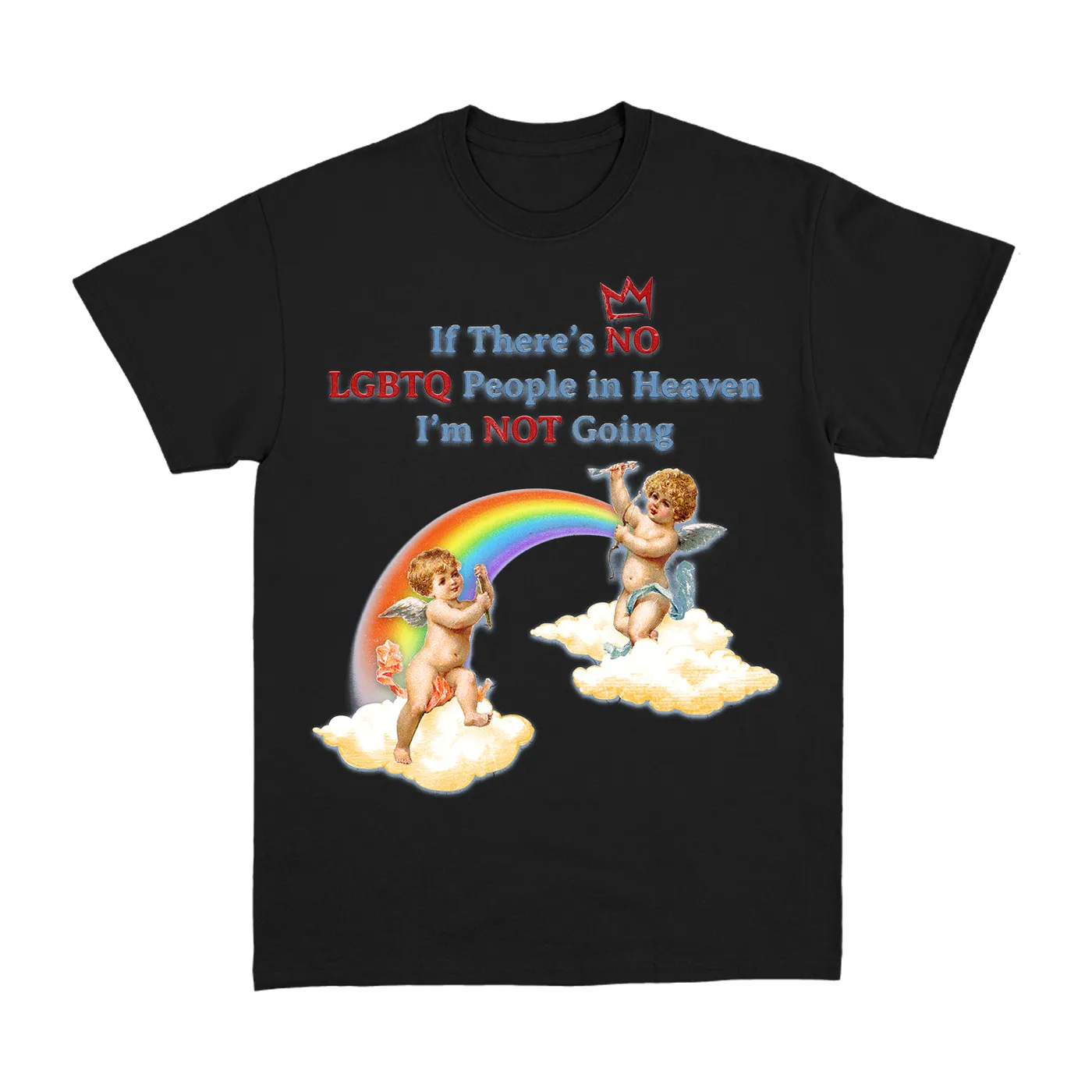 Miles McKenna Heaven Black T-Shirt