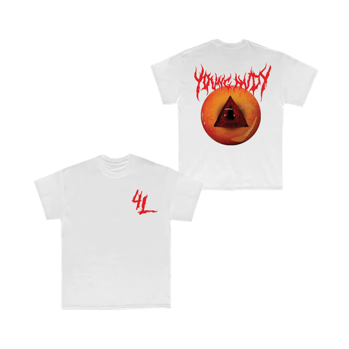 Young Nudy Bermuda Tee (White)