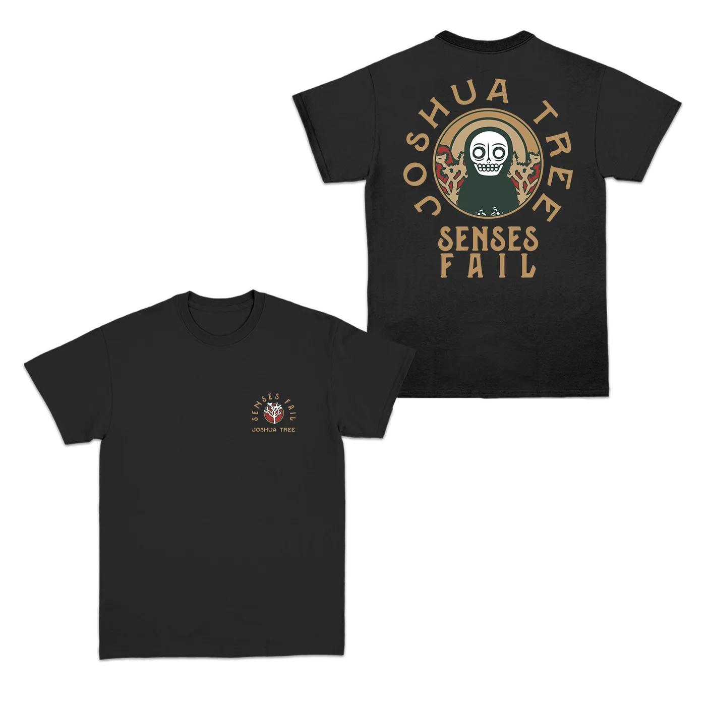 Senses Fail Joshua Tree Black T-Shirt