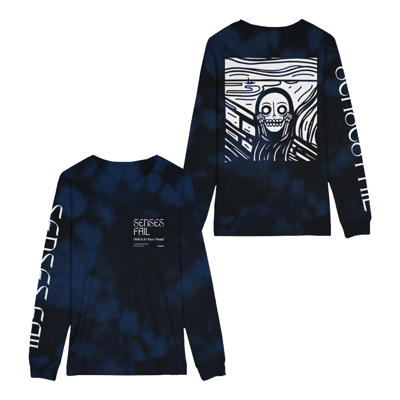 Senses Fail Hell Is In Your Head Dye Long Sleeve
