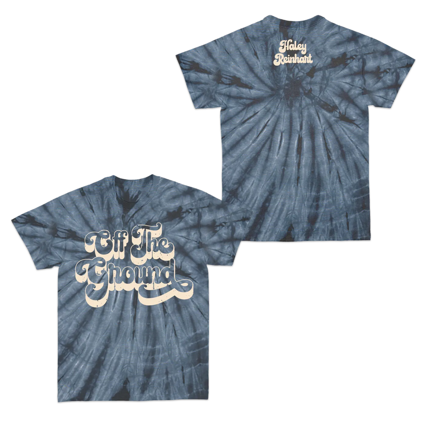 Haley Reinhart Off the Ground Navy Tie-Dye T-Shirt