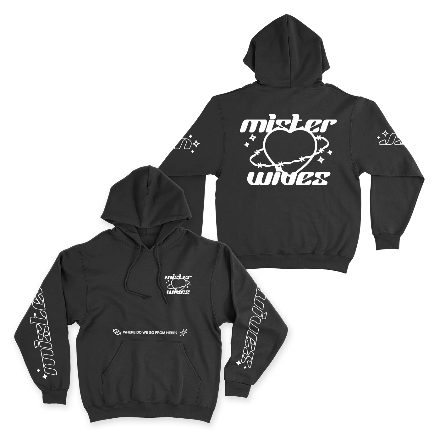 MisterWives Barbed Heart Hoodie