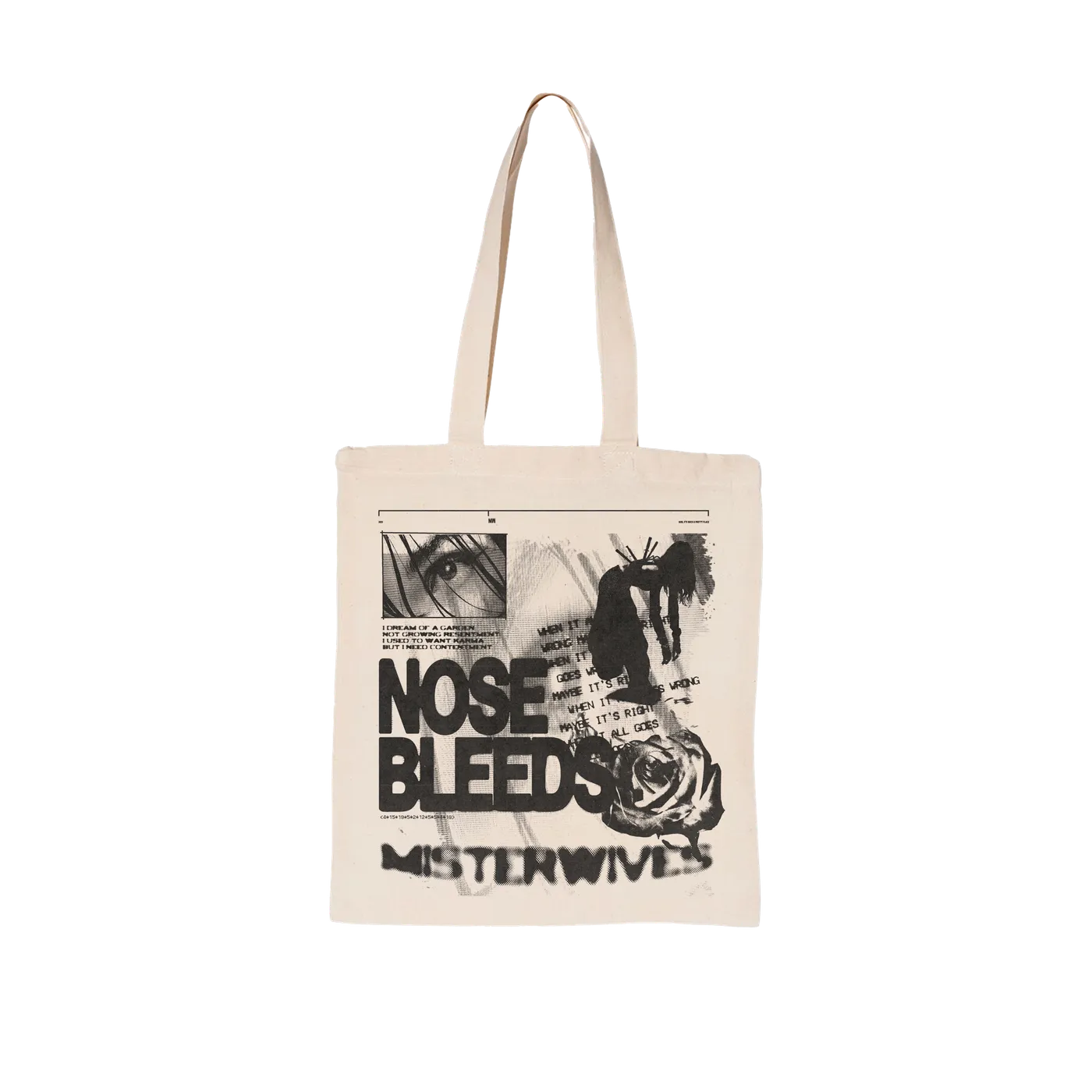 MisterWives Nosebleeds Tote