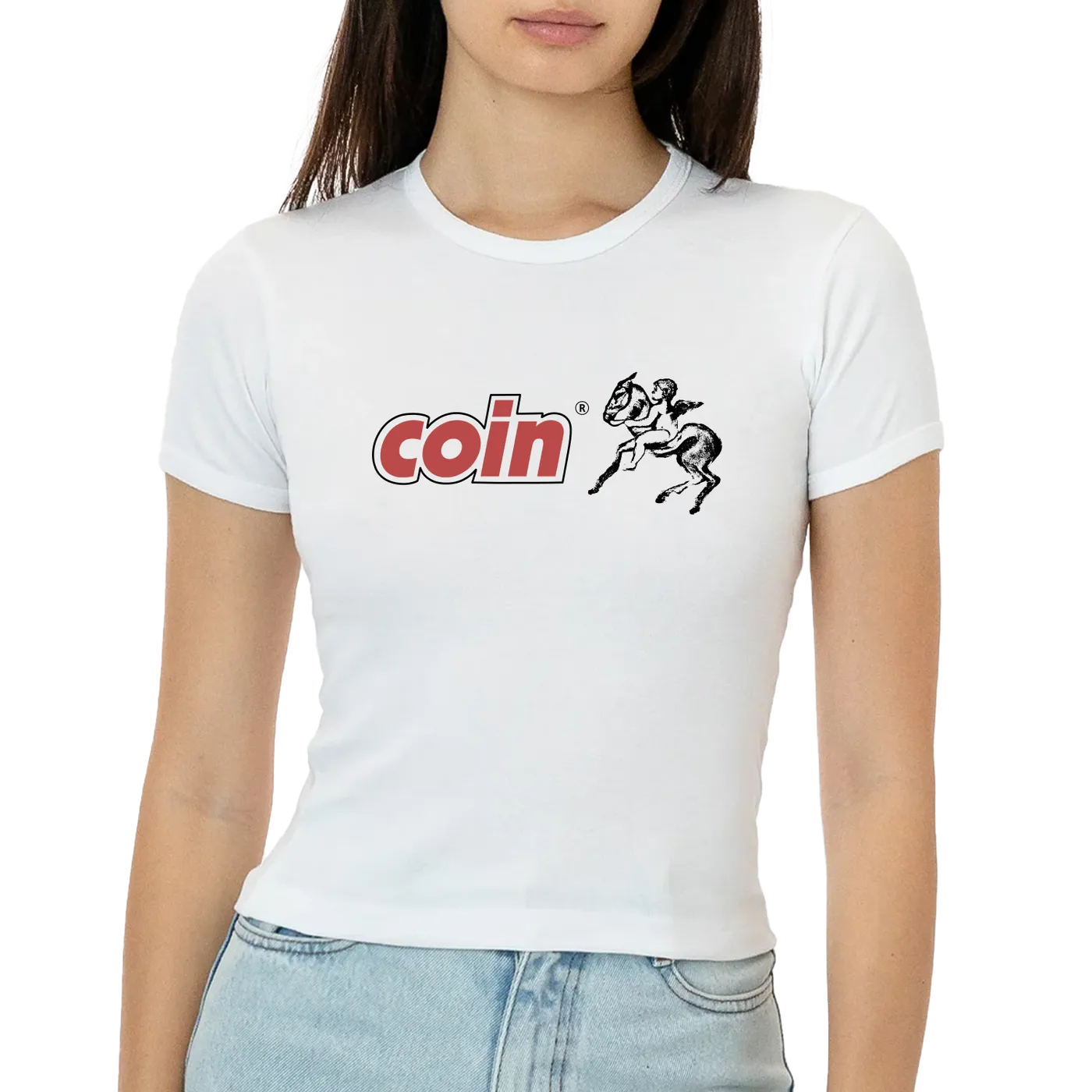 COIN Cherub Cropped Tee