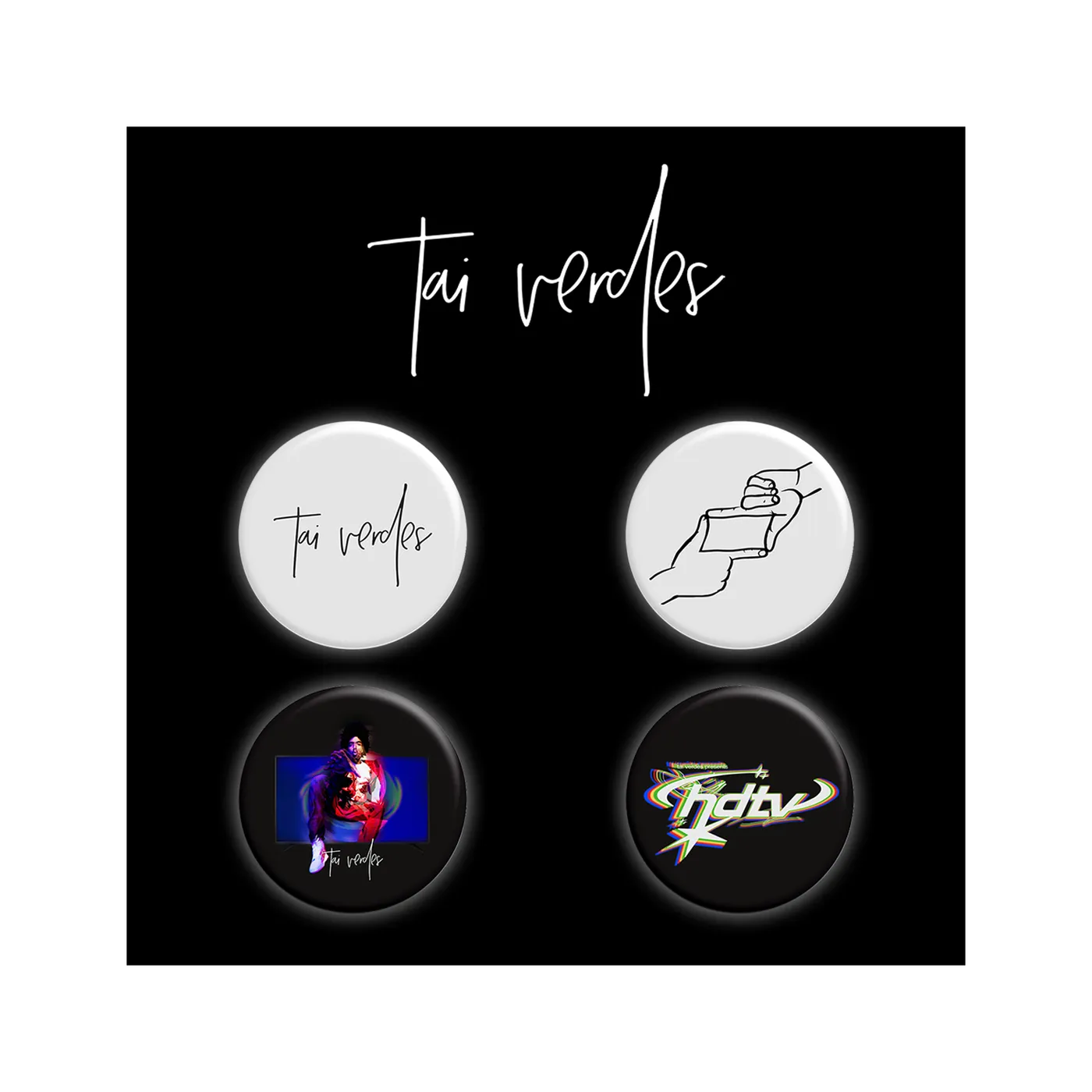 Tai Verdes Button Pack