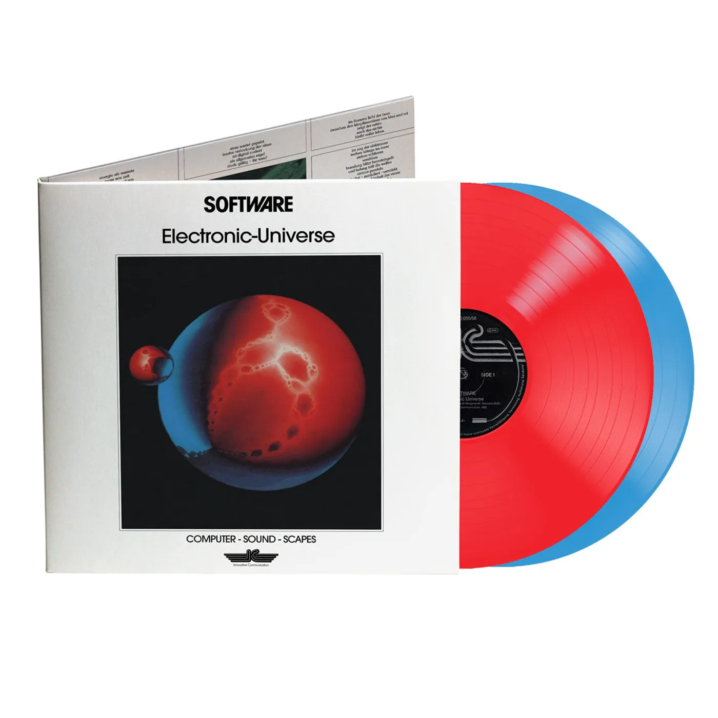 Software Electronic-Universe (Part I) 2xLP (Neon Coral+Blue) (Vinyl)