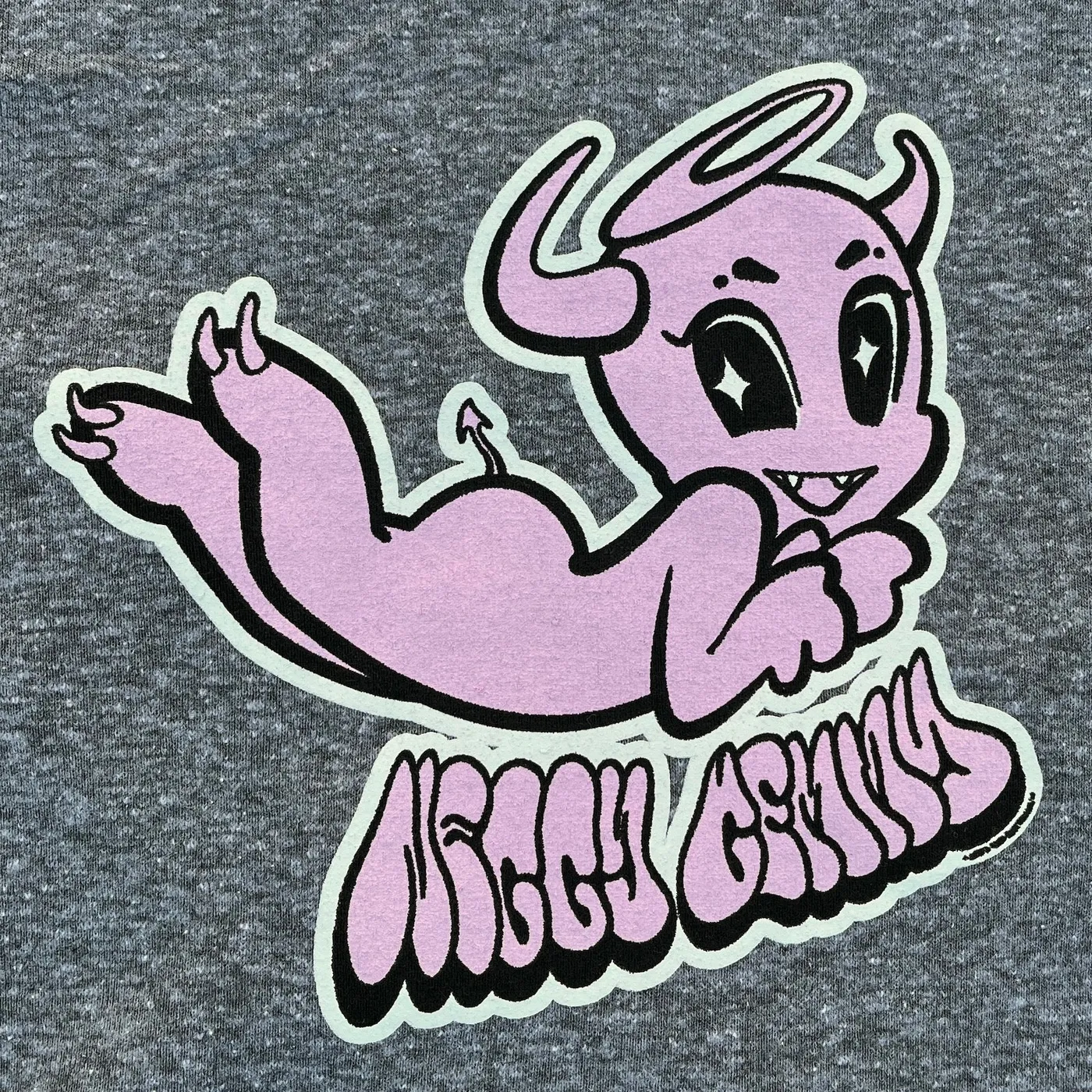 NEGATIVE GEMINI Devil Ringer Shirt