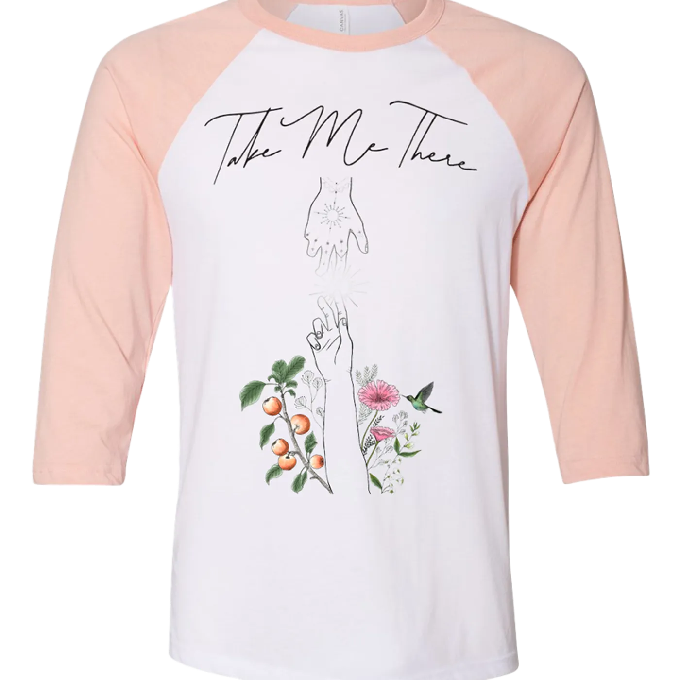 Delta Rae Take Me There Baseball Tee