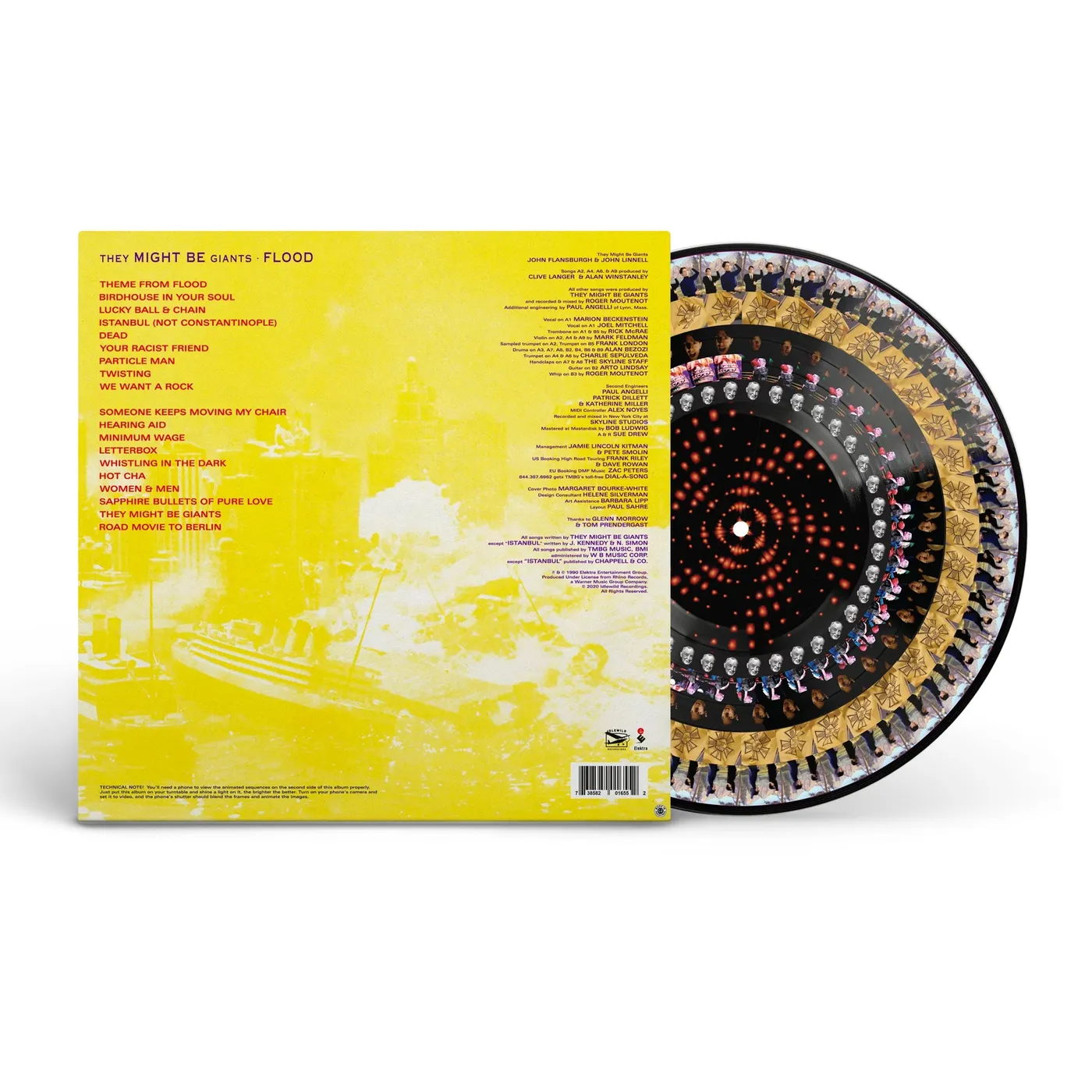 They Might Be Giants Flood Picture Disc Vinyl Re-Issue