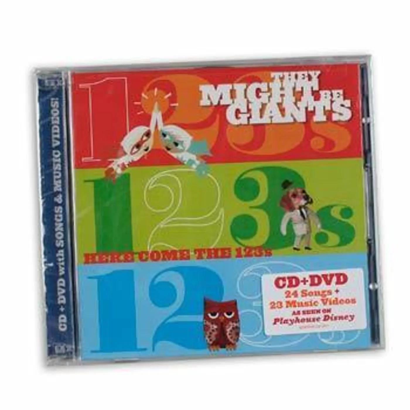 They Might Be Giants Here Come the 123s CD/DVD