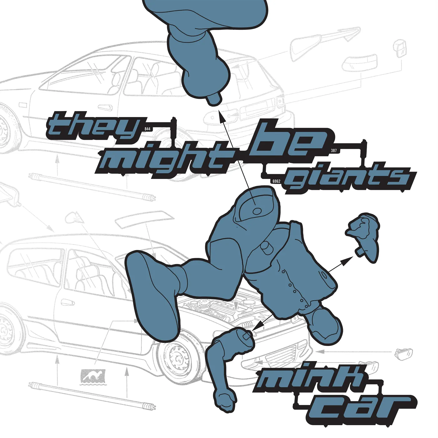 They Might Be Giants Mink Car 180g White Vinyl