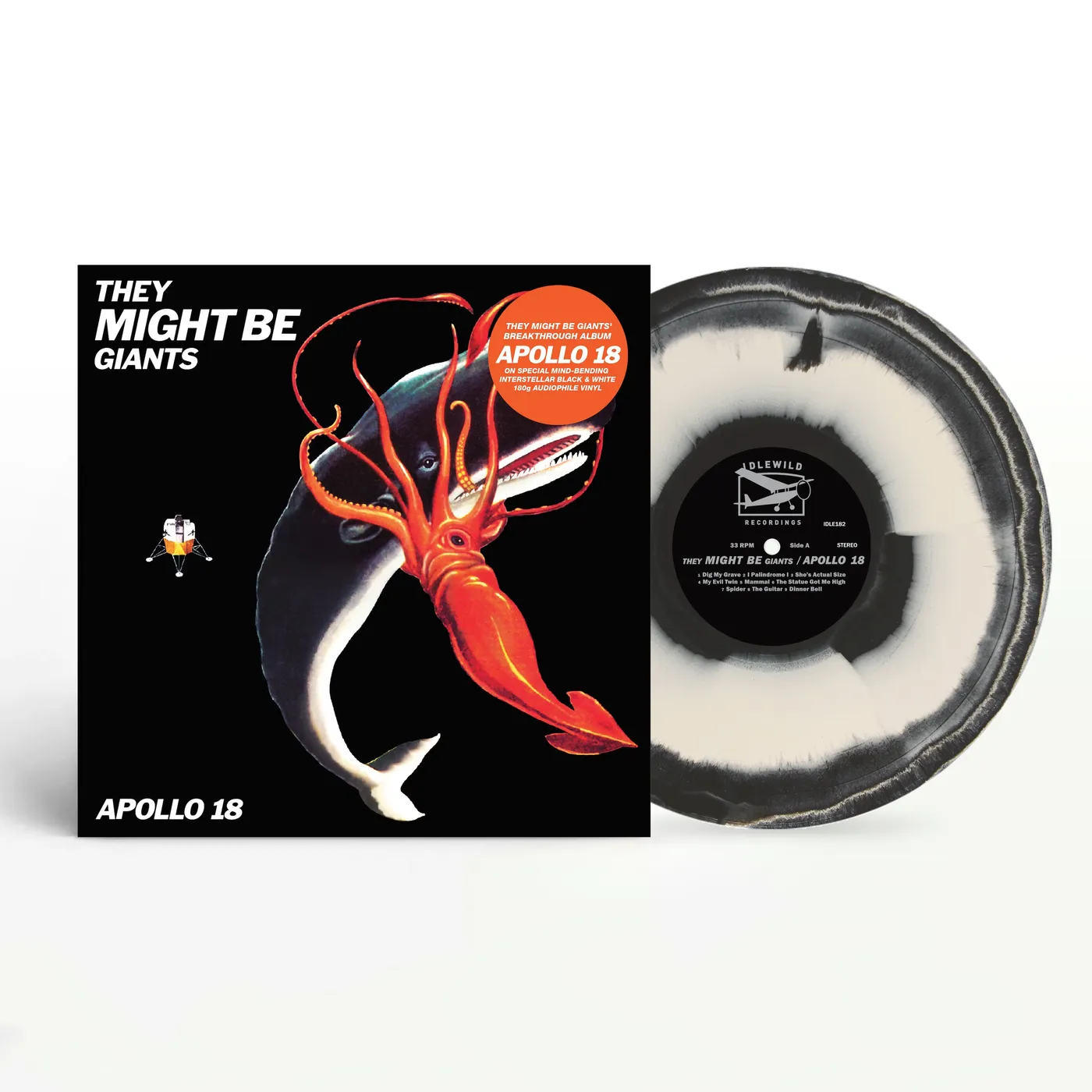 They Might Be Giants Apollo 18 Interstellar Black & White 180g LP (Vinyl)