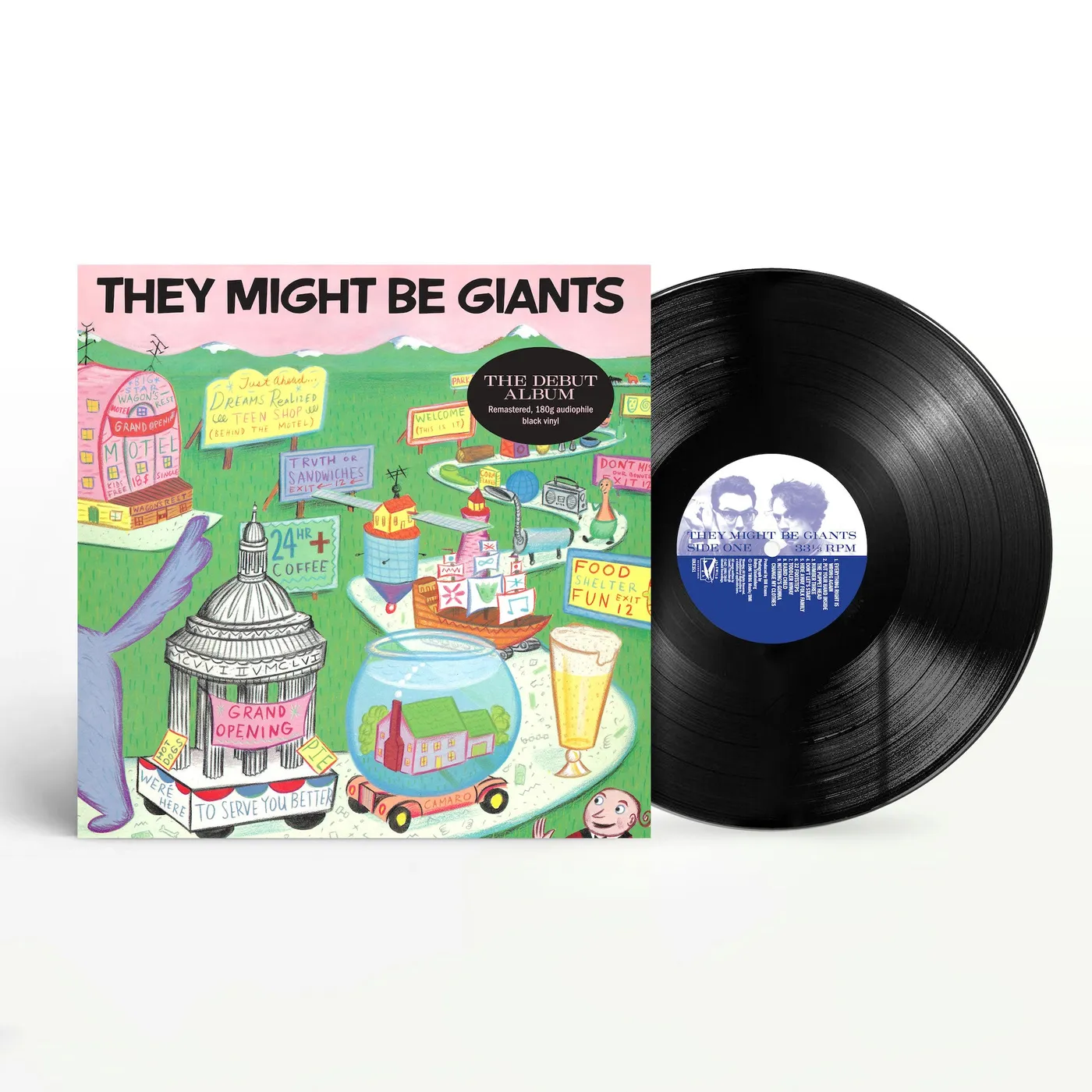 They Might Be Giants First Album Re-Issue Black 180g Vinyl