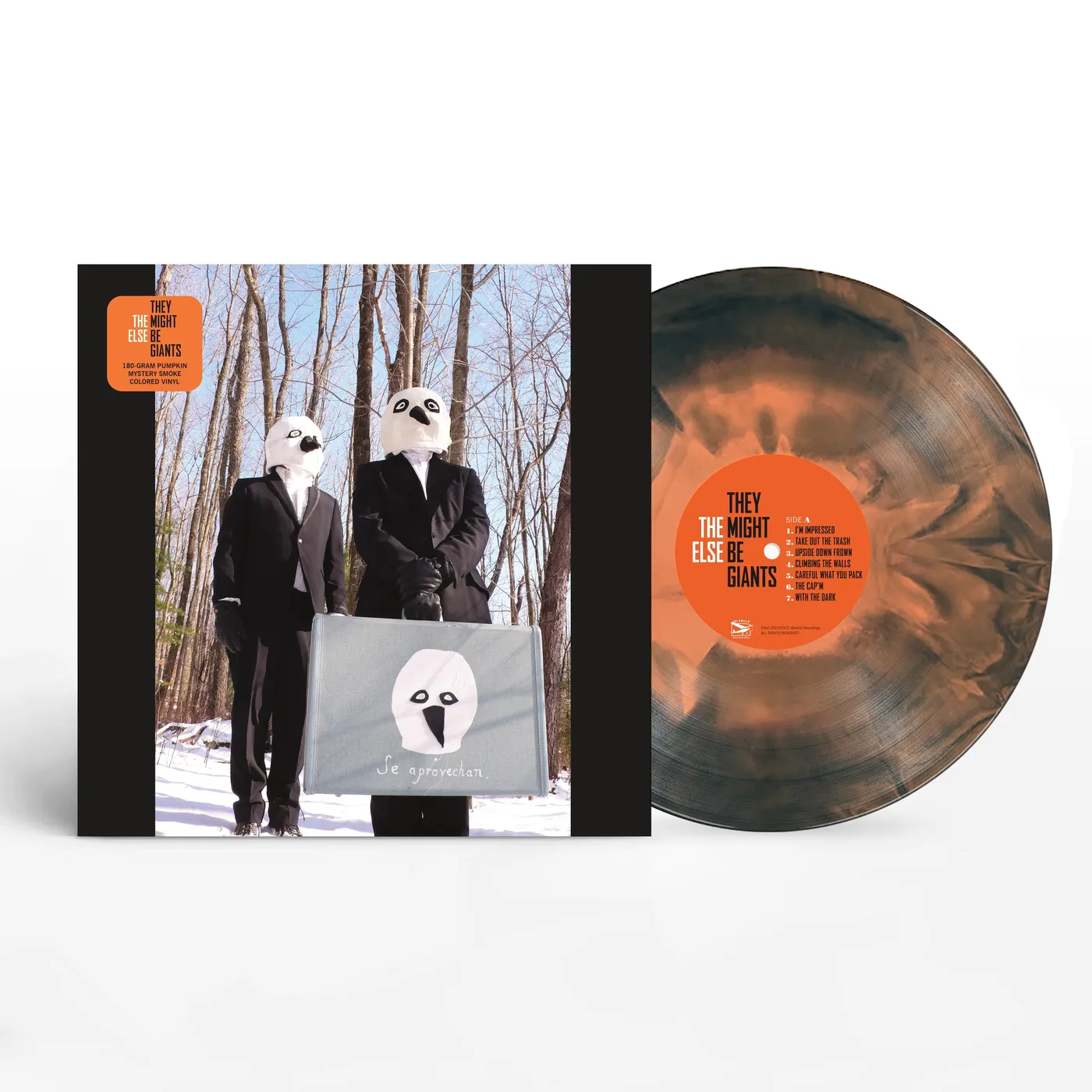 They Might Be Giants – The Else. 180g Pumpkin Mystery Smoke Vinyl LP They Might Be Giants – The Else. 180g Pumpkin Mystery Smoke Vinyl LP