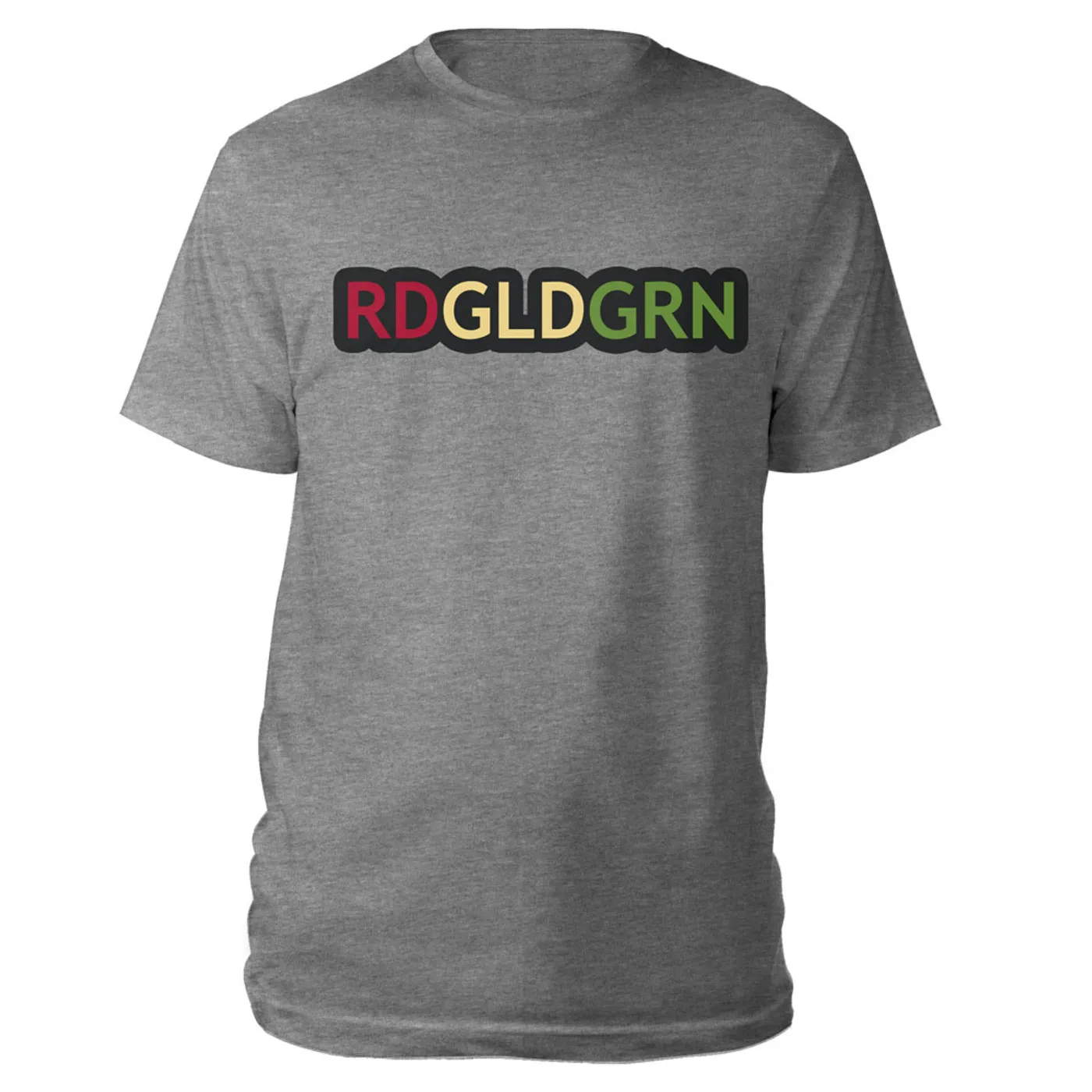 RDGLDGRN Grey Bubble Logo Tee