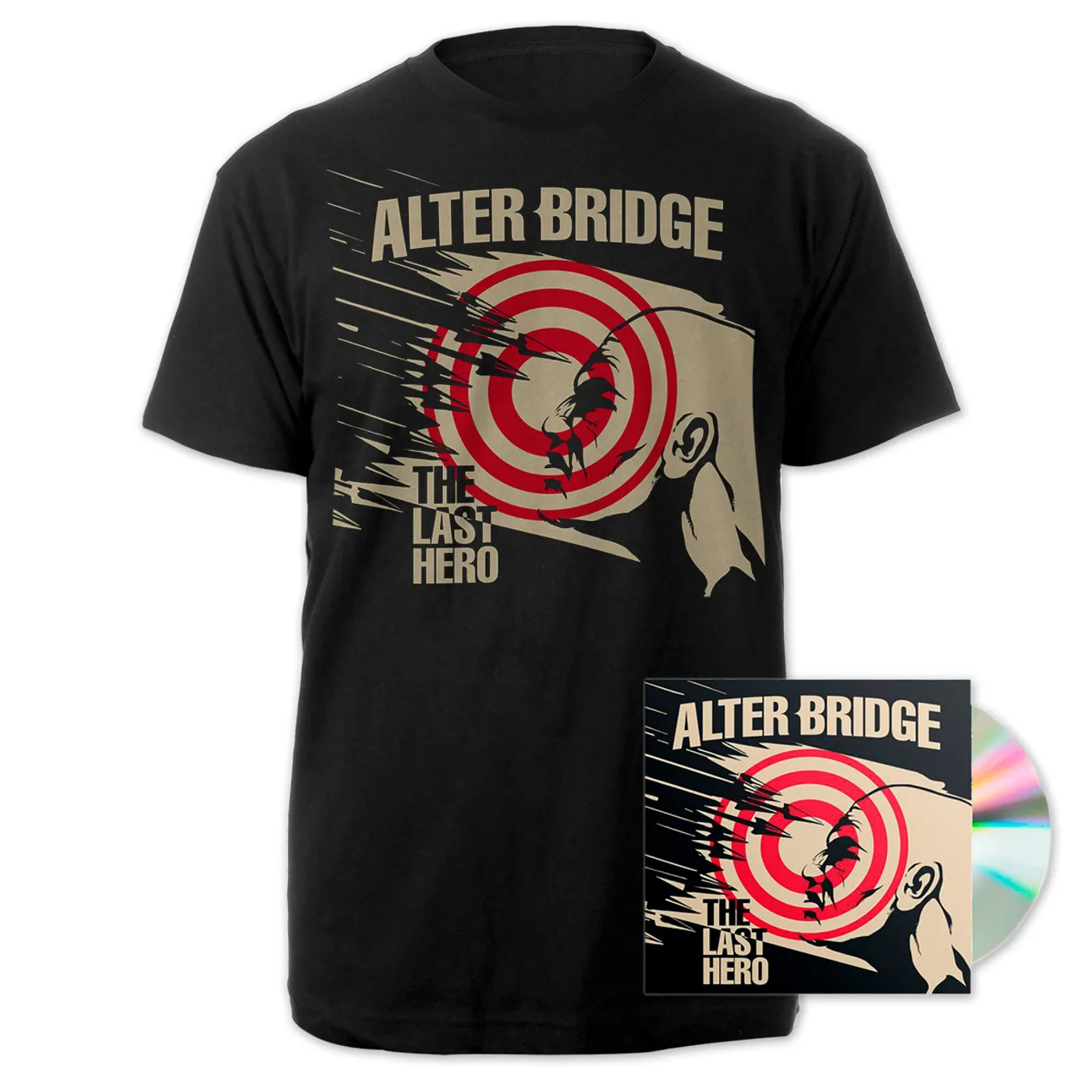 Alter Bridge The Last Hero CD + Tee Bundle