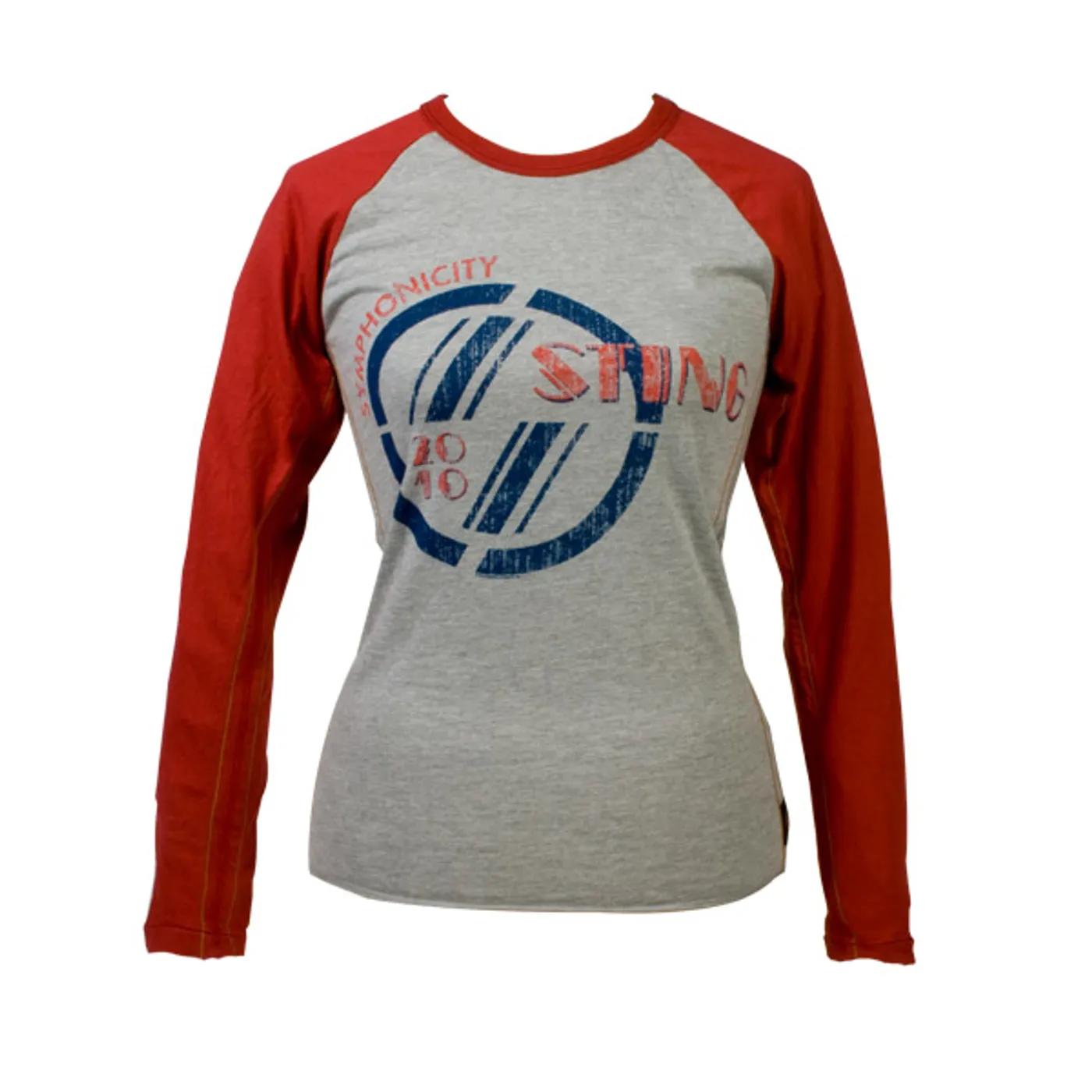 Sting Women's Red Sleeve Luxury Raglan