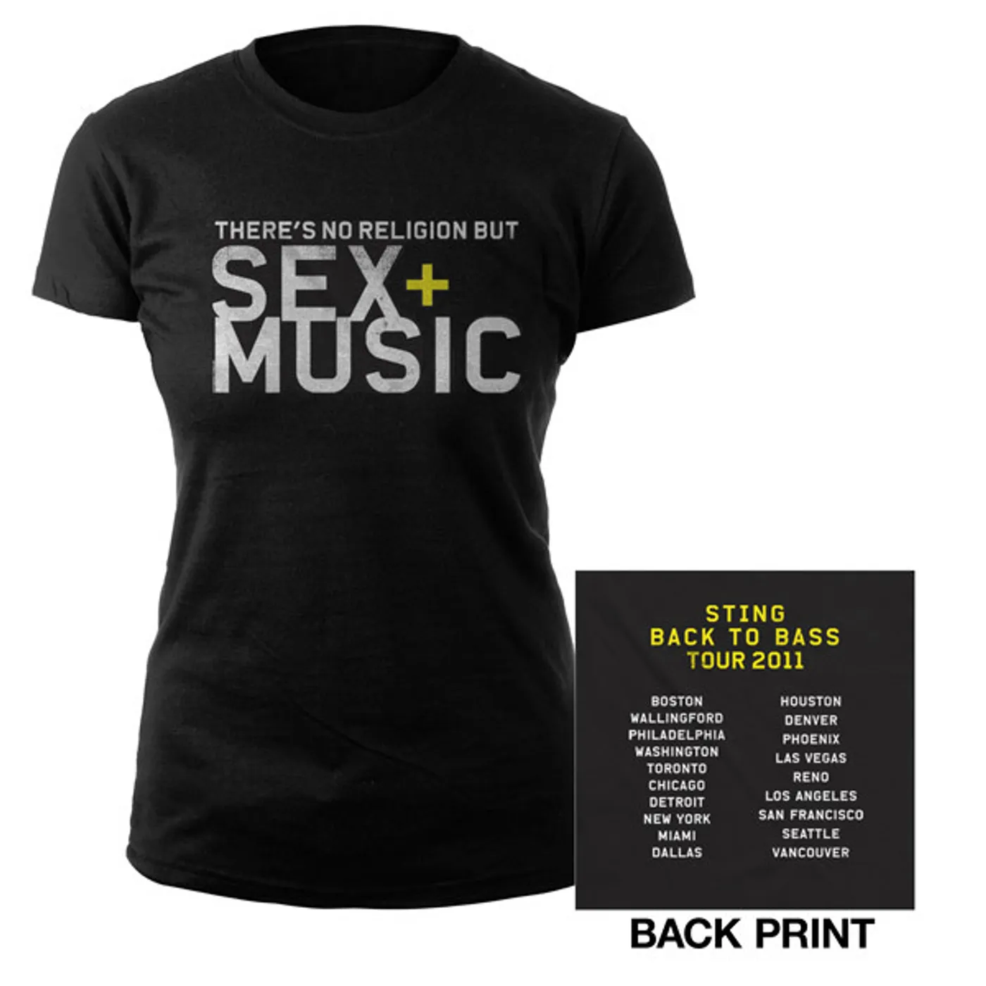 Sting Women's Sex + Music Event Tee
