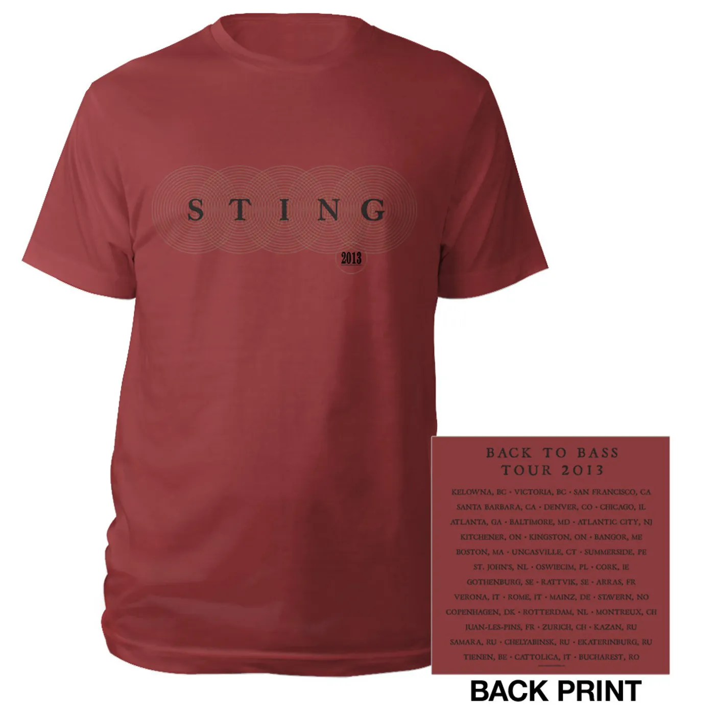 Sting Spiral Men's Tee