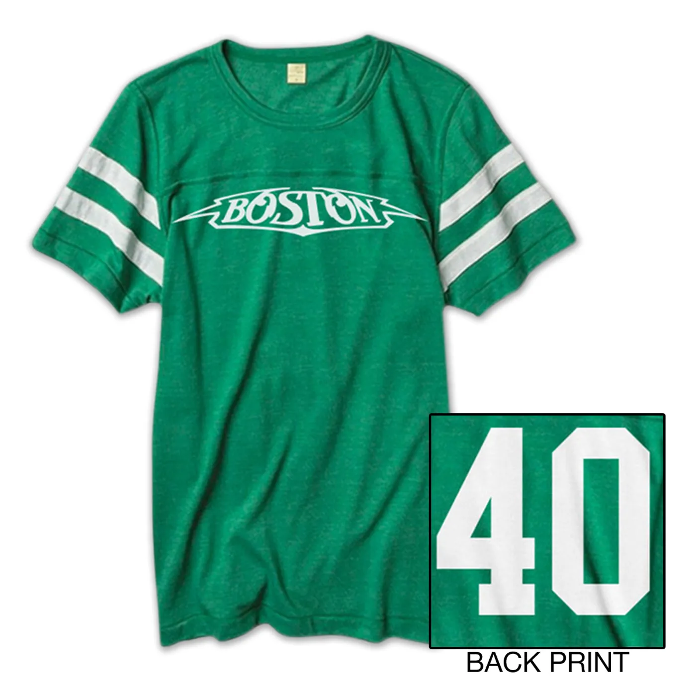 Boston 40th Anniversary Football Jersery Tee