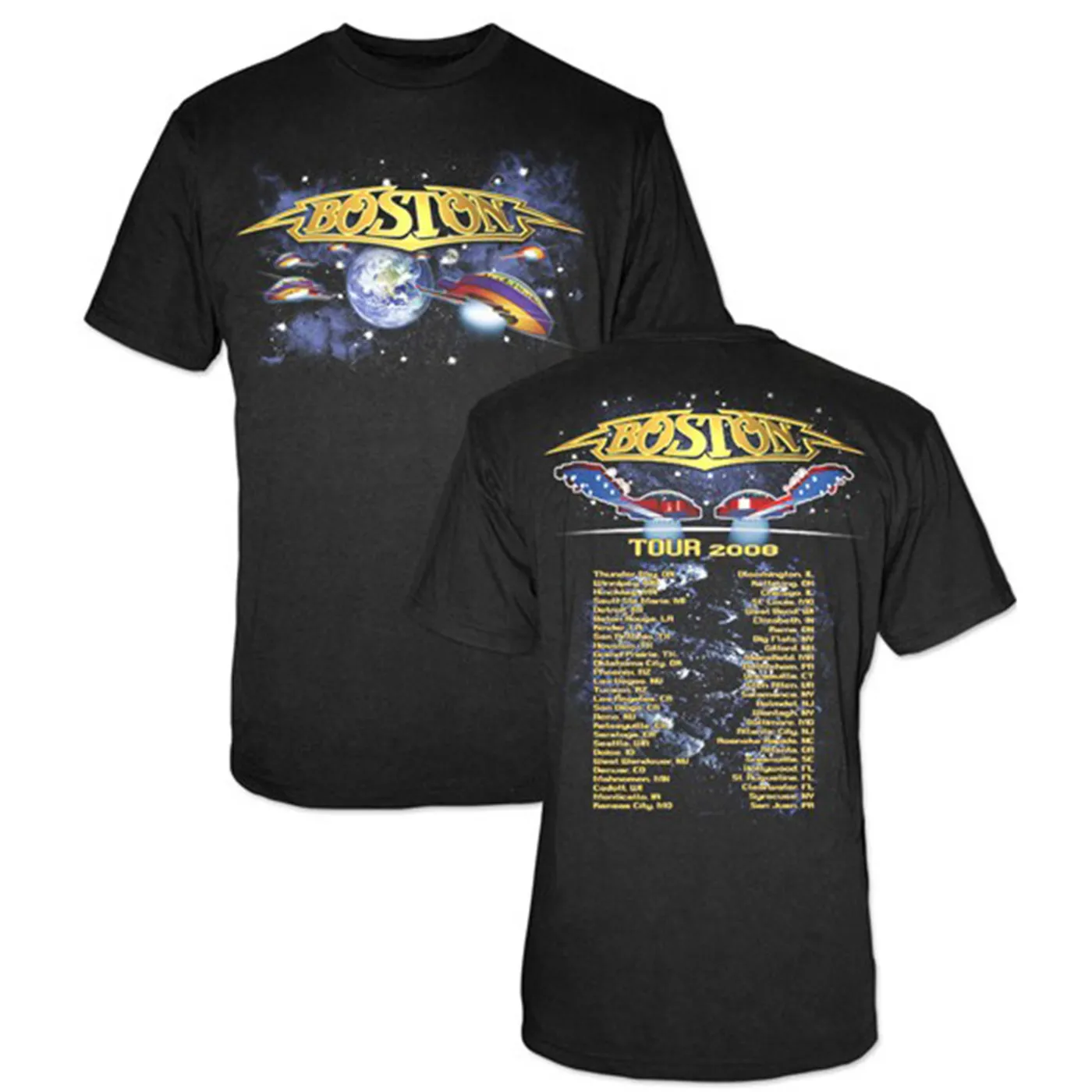 Boston Space Guitar"" Tour Tee