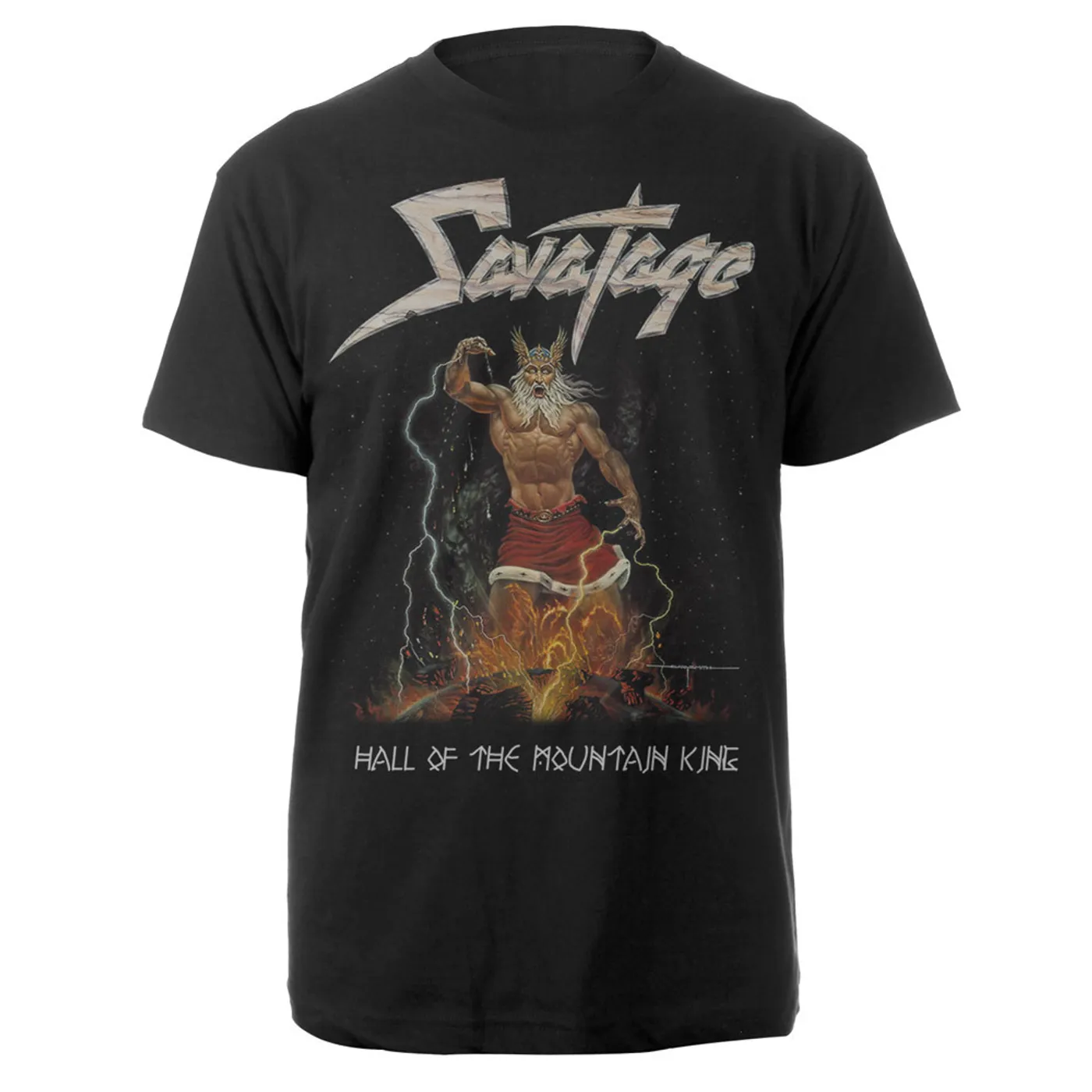 Savatage Hall of the Mountain King Logo Shirt