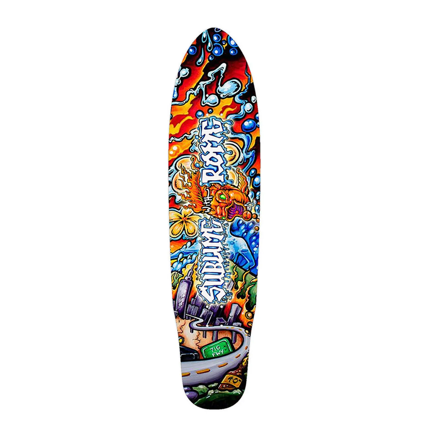 Sublime With Rome Hand Signed Skateboard Deck
