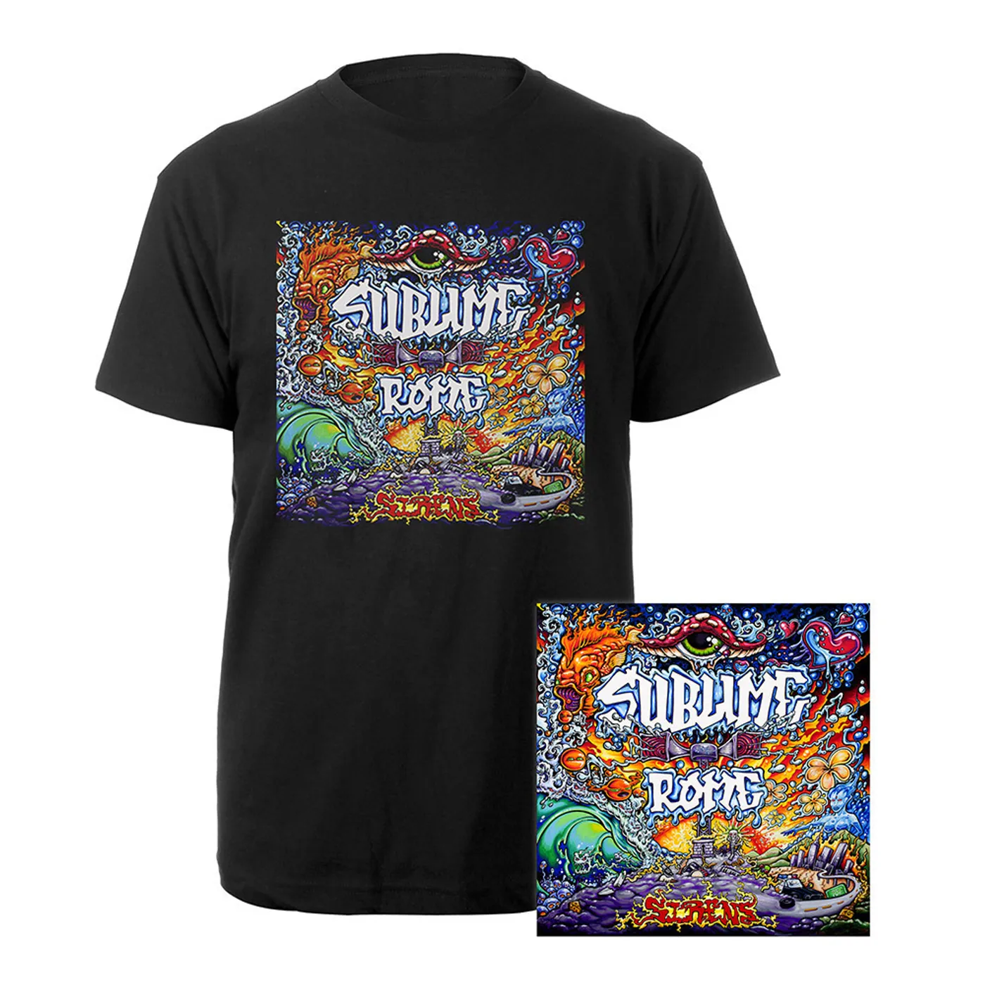 Sublime With Rome Sirens CD & Tee