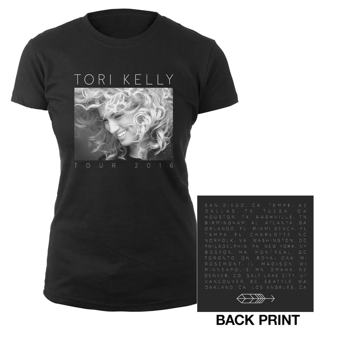Tori Kelly Portrait Juniors Tee