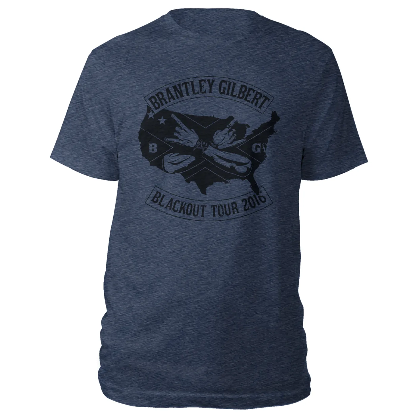 Brantley Gilbert Black Out Tour Shirt