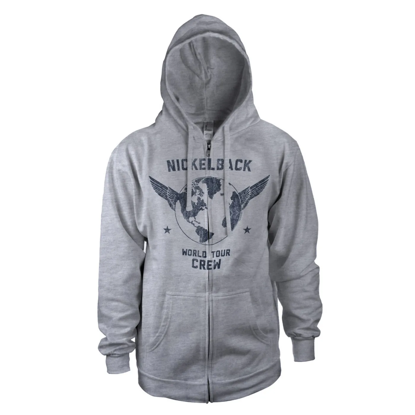 Nickelback World Tour Crew Zip Hoodie