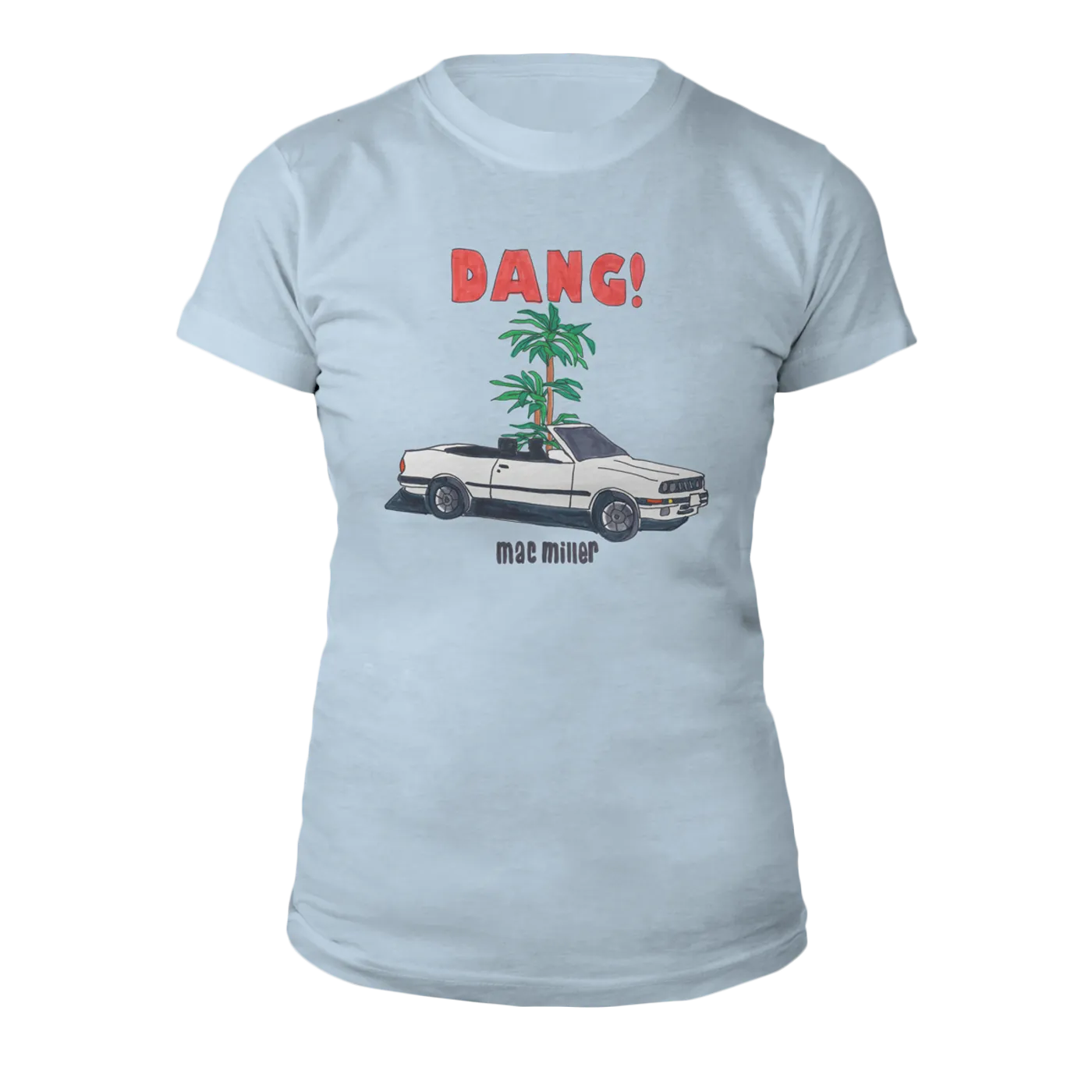 Mac Miller DANG! WOMEN'S CREW TEE