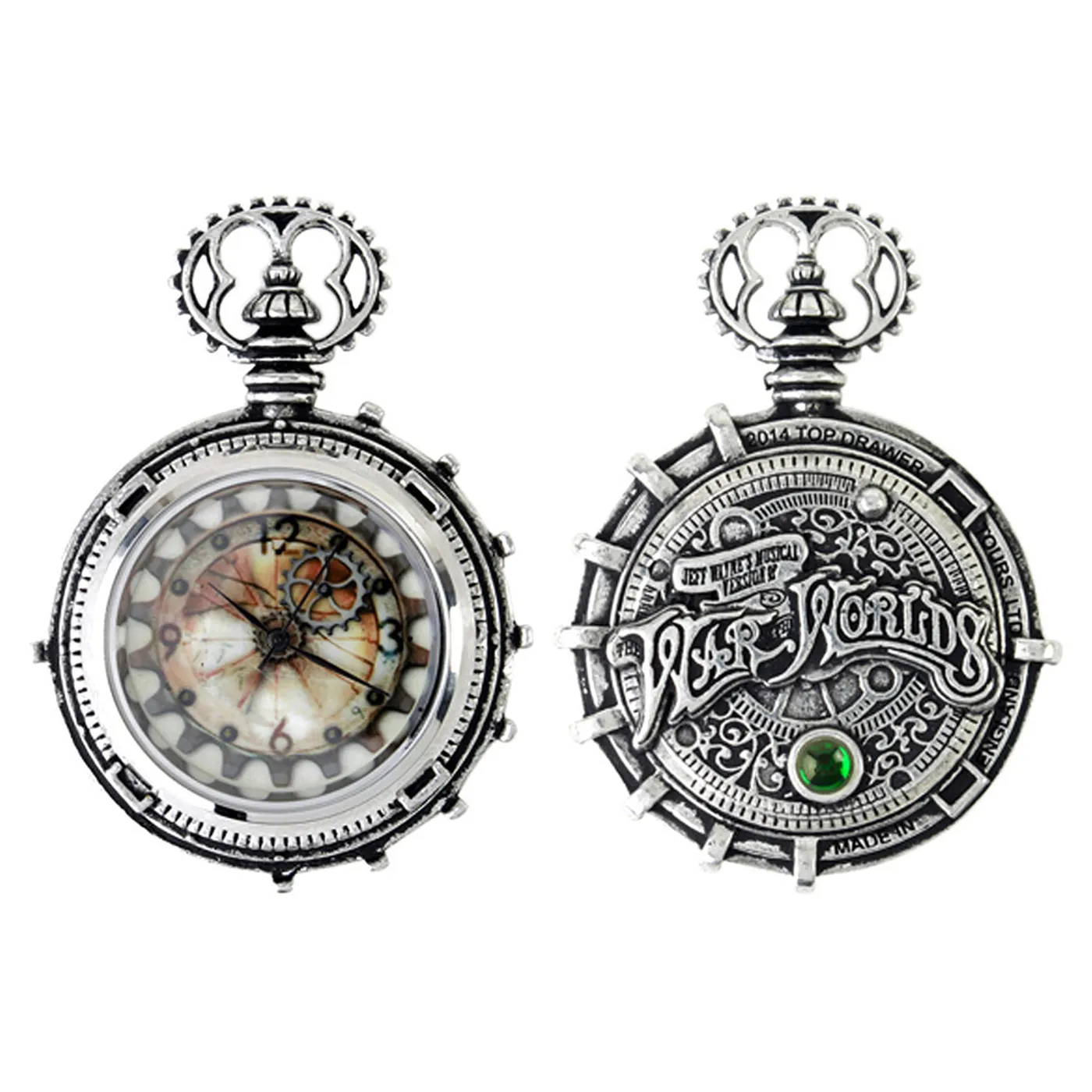 The War Of The Worlds TWOTW Fob Watch